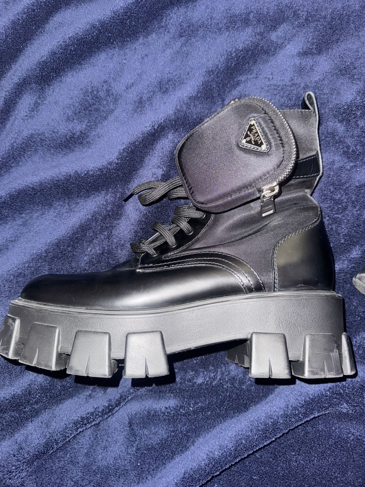 Prada Prada Monolith Re-Nylon Boots w/pouch Size US 8.5 / IT 38.5 - 7 Thumbnail