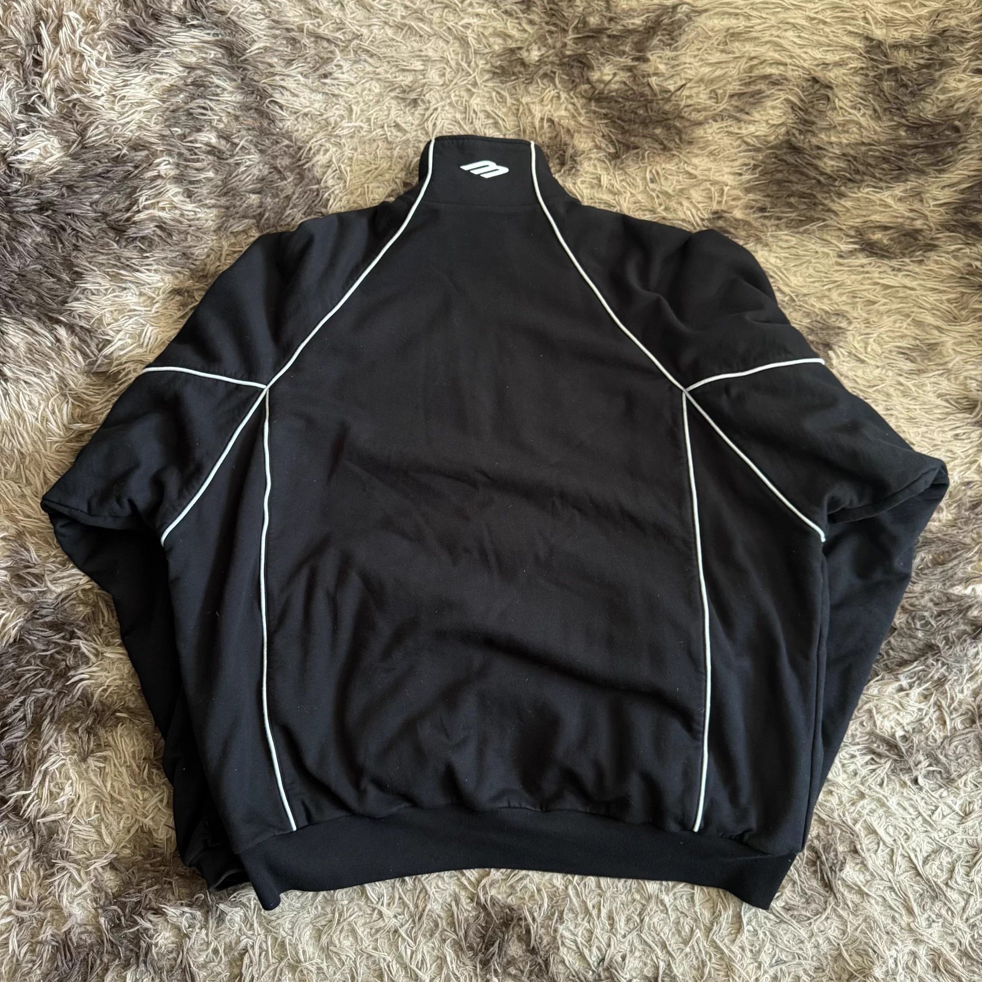 Balenciaga Balenciaga 3B Sports Tracksuit Topstitch Zip Jacket Size 3 Size US L / EU 52-54 / 3 - 2 Thumbnail