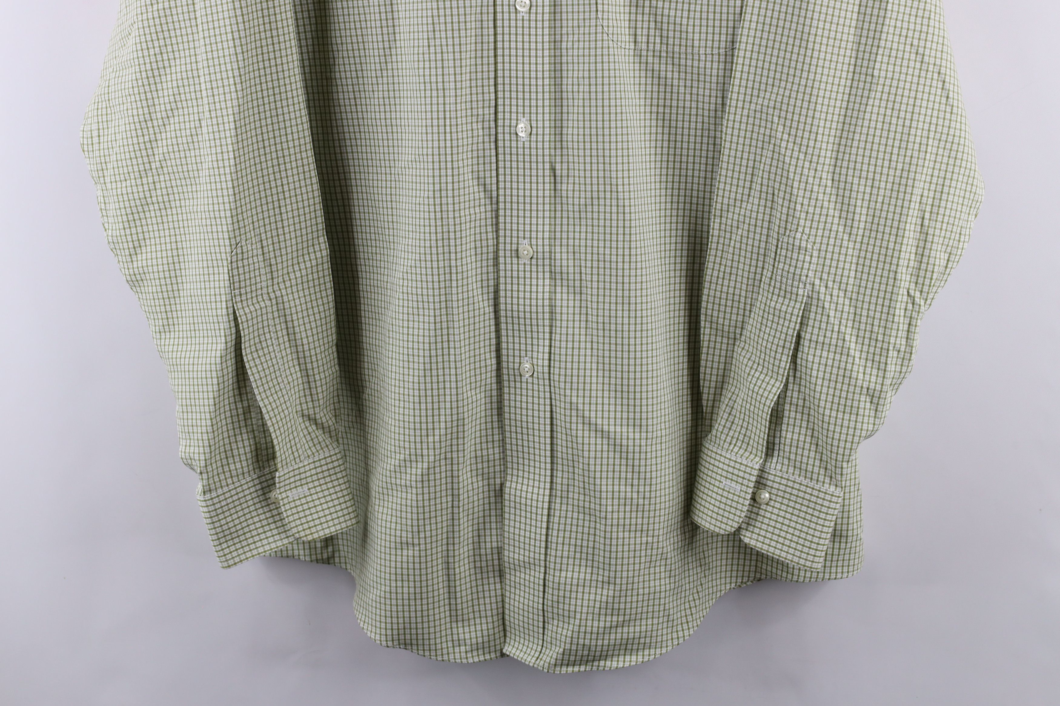 Brooks Brothers × Vintage Vintage 90s Brooks Brothers Iron Supima Cotton Button Shirt Size US M / EU 48-50 / 2 - 3 Thumbnail