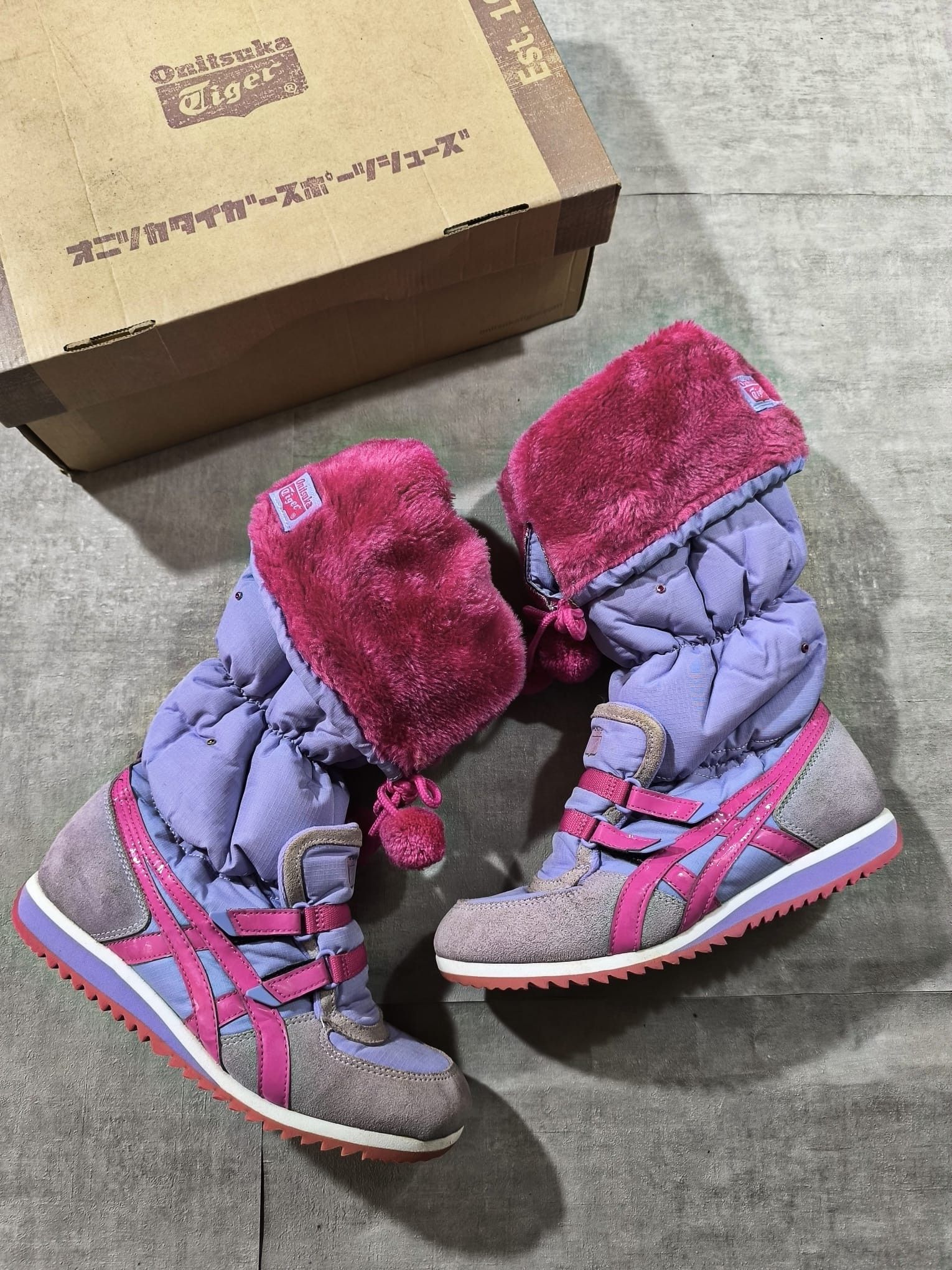 Onitsuka Tiger 2010 onitsuka tiger snow heaven 72 boots lavender/pink Size US 9 / IT 39 - 1 Thumbnail