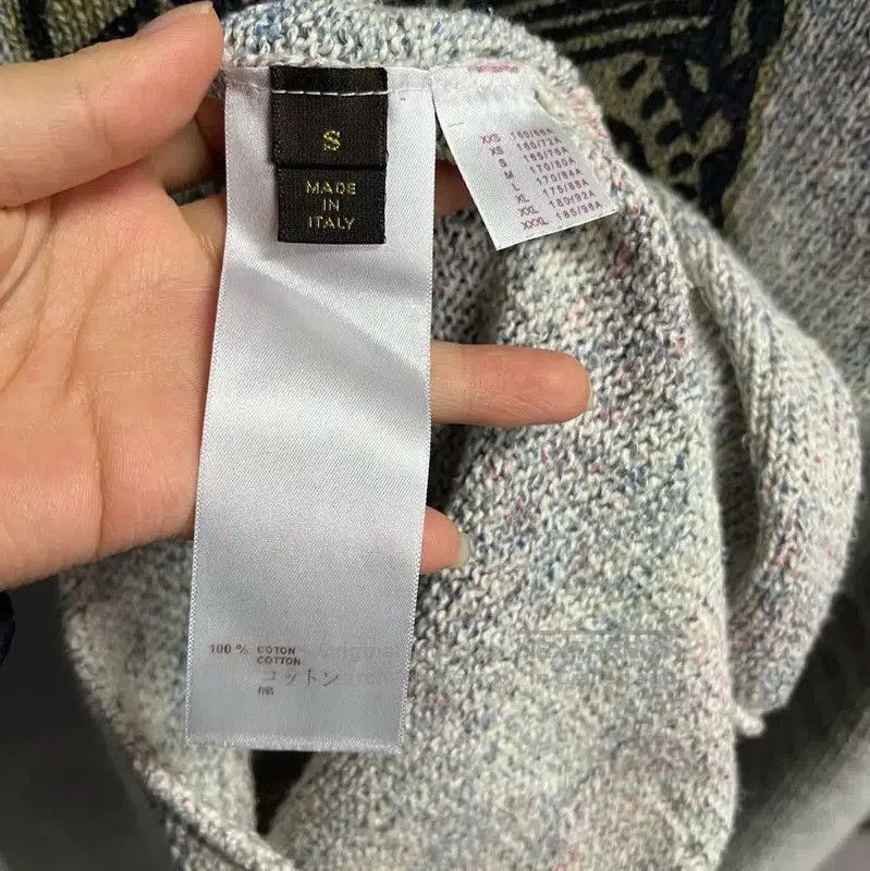 Louis Vuitton Louis Vuitton Gray Wool Men's Sweater . Size US S / EU 44-46 / 1 - 4 Thumbnail