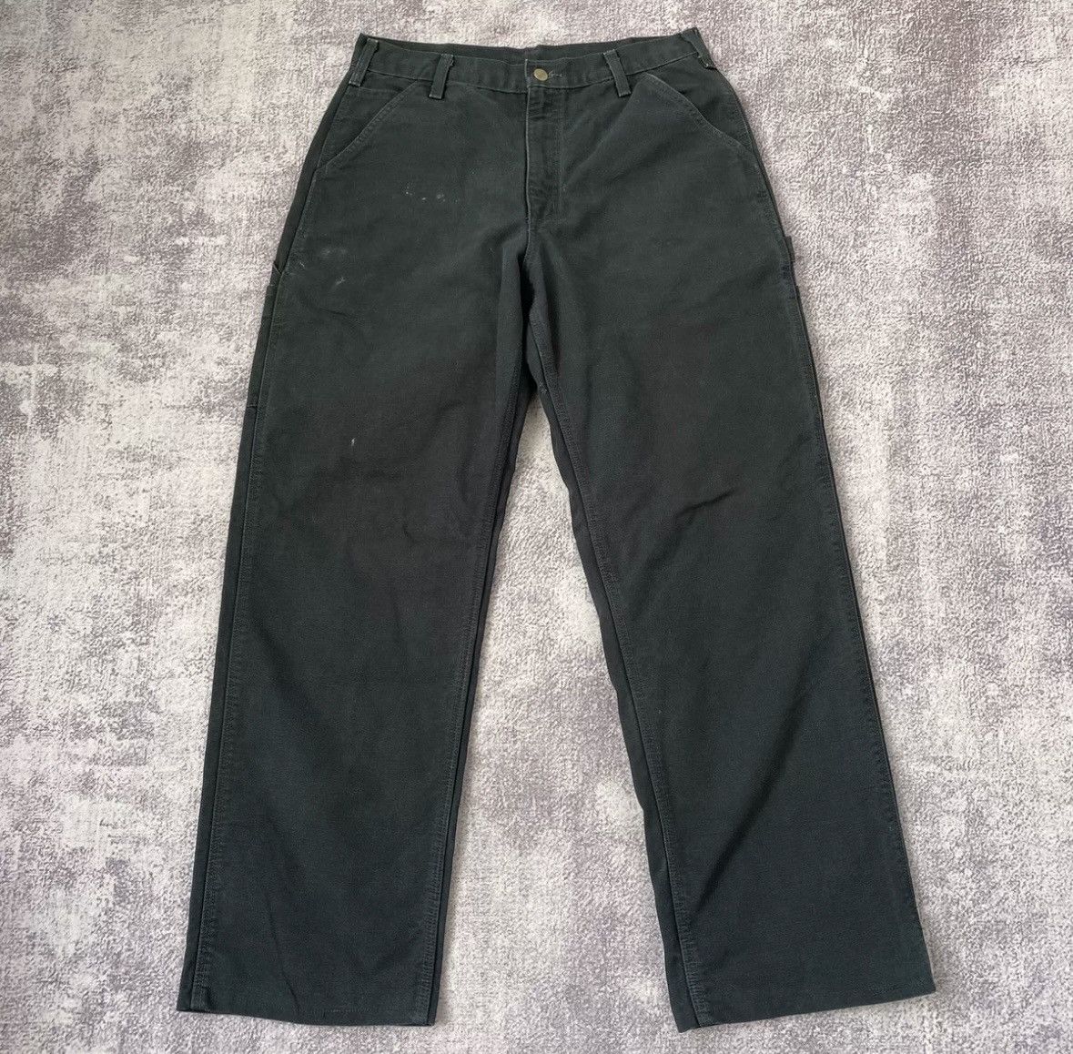 Carhartt Carhatt b111 blk pants Size US 34 / EU 50 - 1 Thumbnail