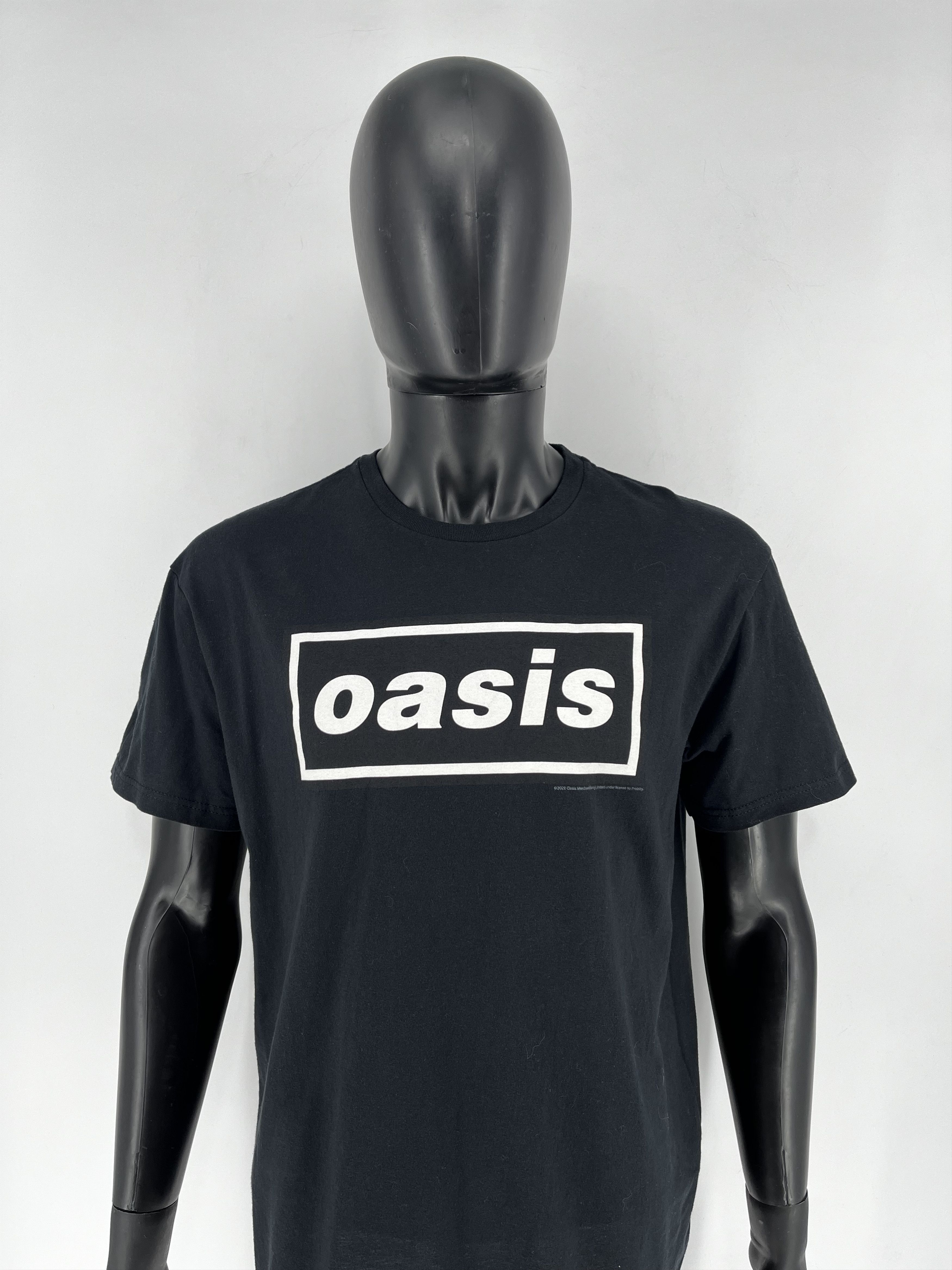 Band Tees Vintage Oasis 2022 Y2K Box Logo Sky White T Shirt Size US L / EU 52-54 / 3 - 1 Thumbnail