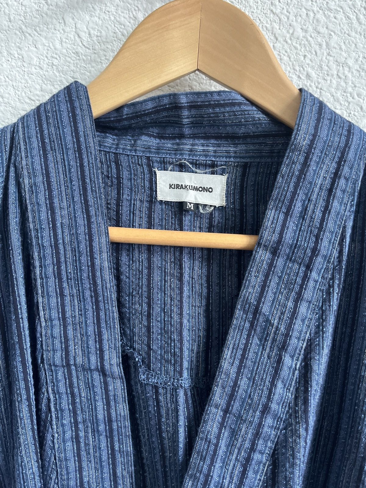 CDG by Comme des Garcons × Japanese Brand KIRAKUMONO TRADITIONAL JAPANESE BLUE KIMONO Size US M / EU 48-50 / 2 - 2 Thumbnail