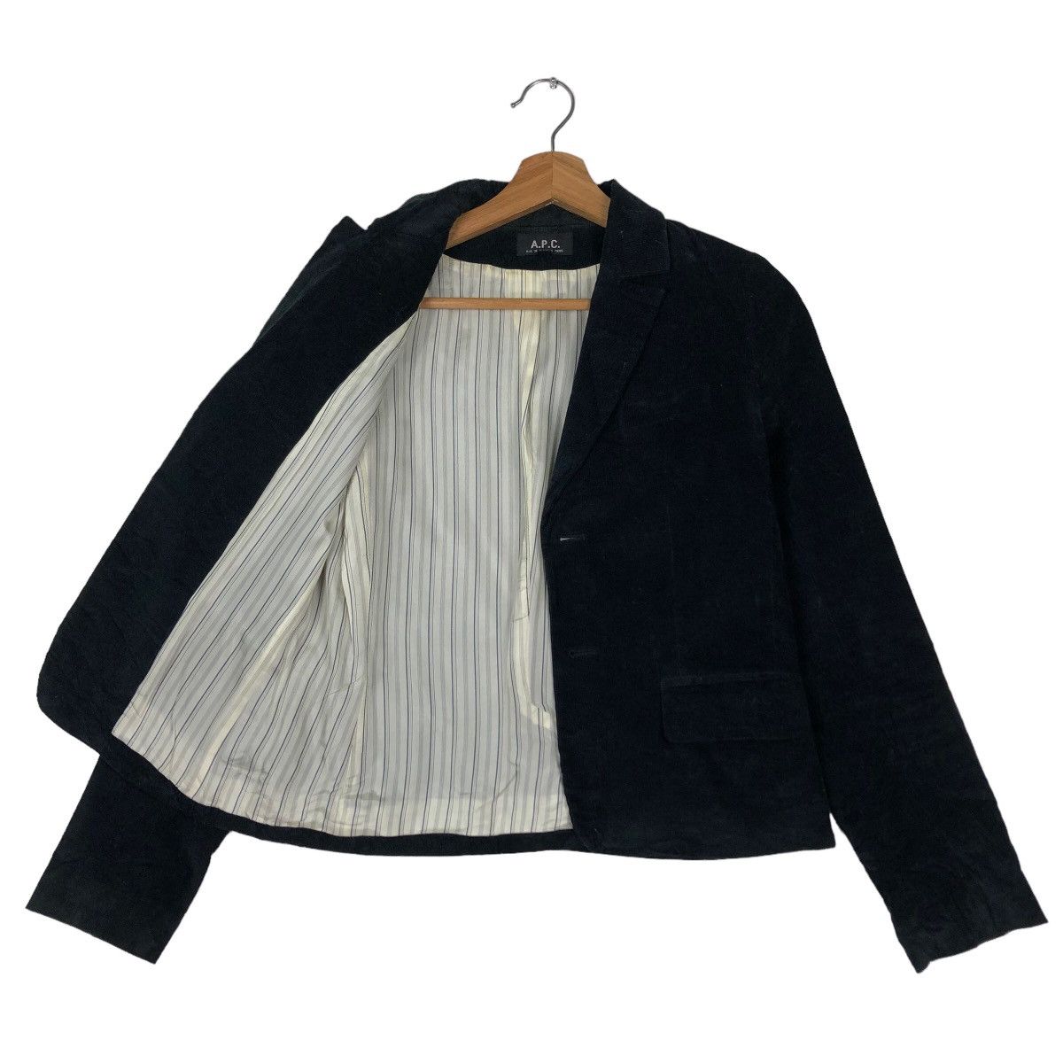 A.P.C. 🔥Cropped Biker Jacket Black A.P.C Issey Miyake Size US S / EU 44-46 / 1 - 11 Thumbnail