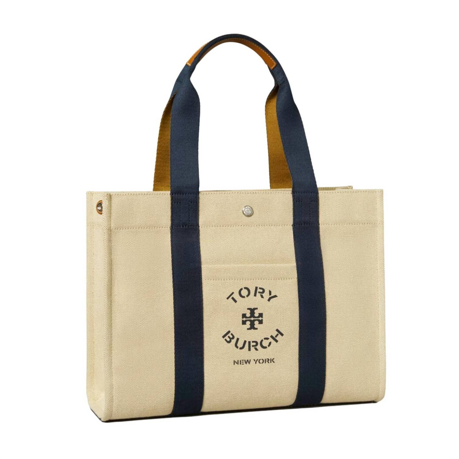Tory Burch Large Tory Tote In Natural | Grailed