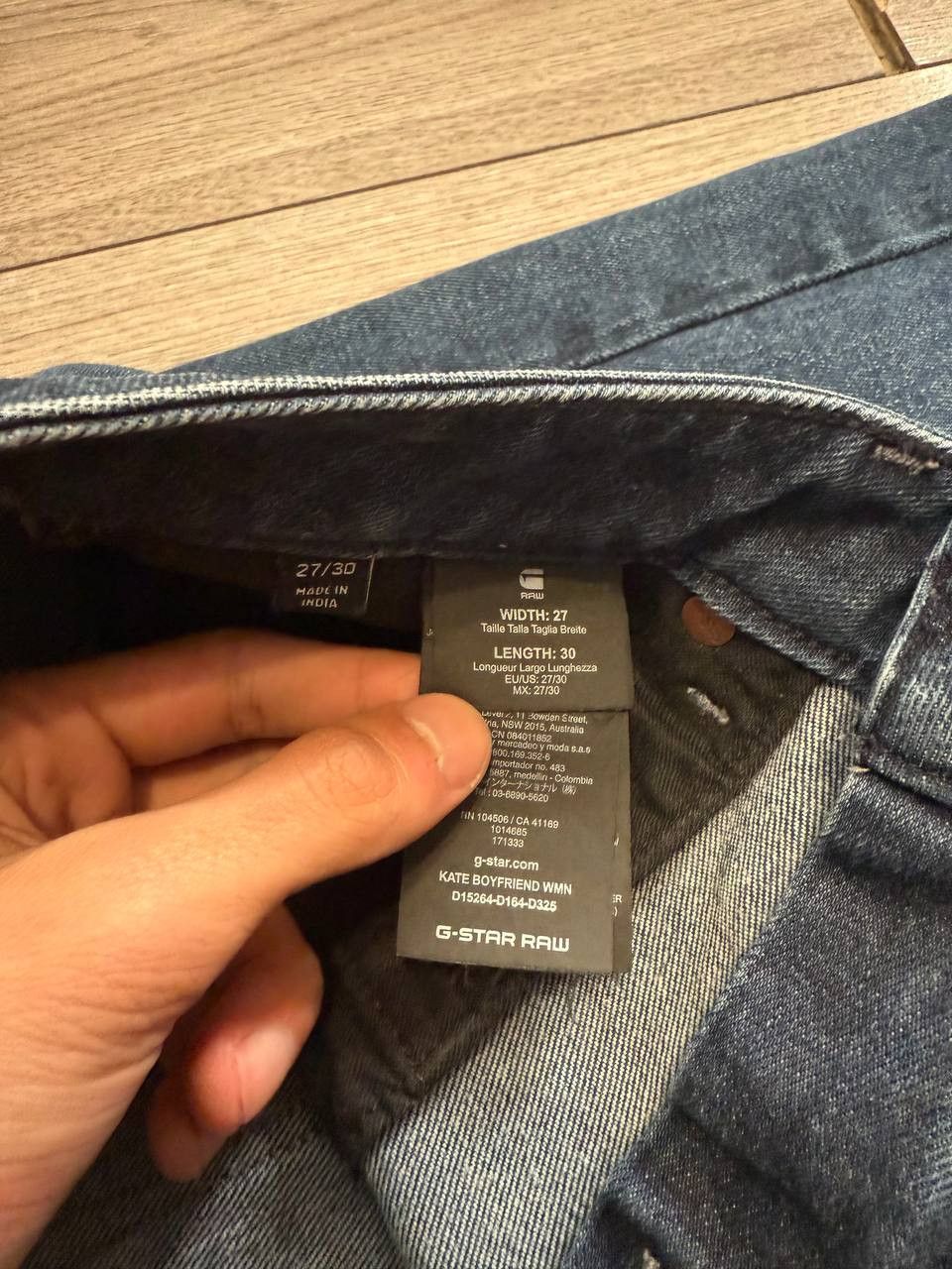 G-Star g star raw jeans kate boyfriend W27 L30 women Size 27" / US 4 / IT 40 - 6 Thumbnail