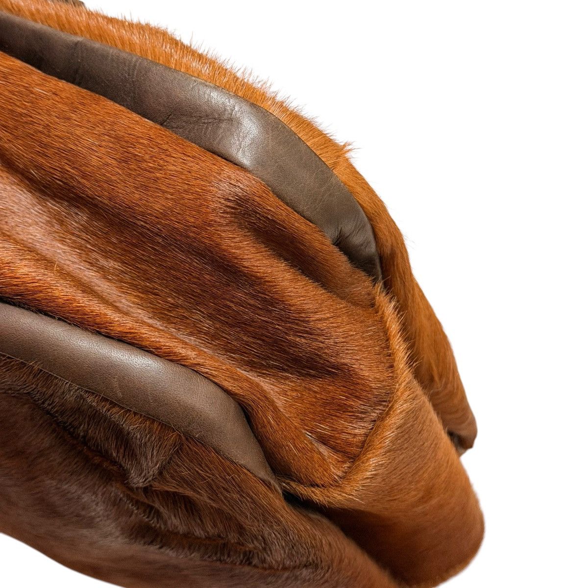 Yohji Yamamoto 761 Yohji Yamamoto Y'SACCS bag brown calf hair leather Size ONE SIZE - 12 Thumbnail