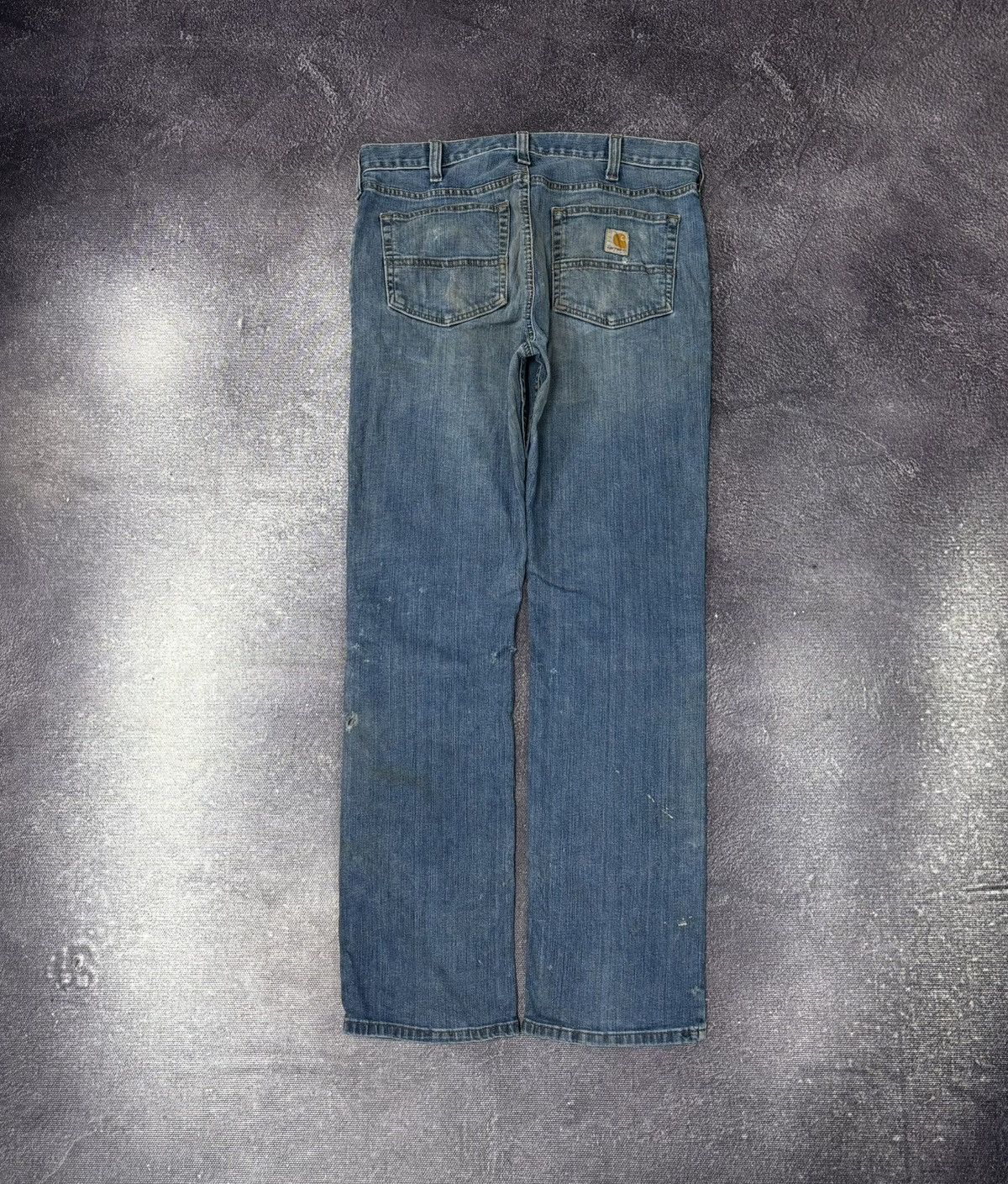 Carhartt Vintage Carhartt Relaxed Fit Workwear Faded Blue Denim Jeans Size US 34 / EU 50 - 1 Thumbnail
