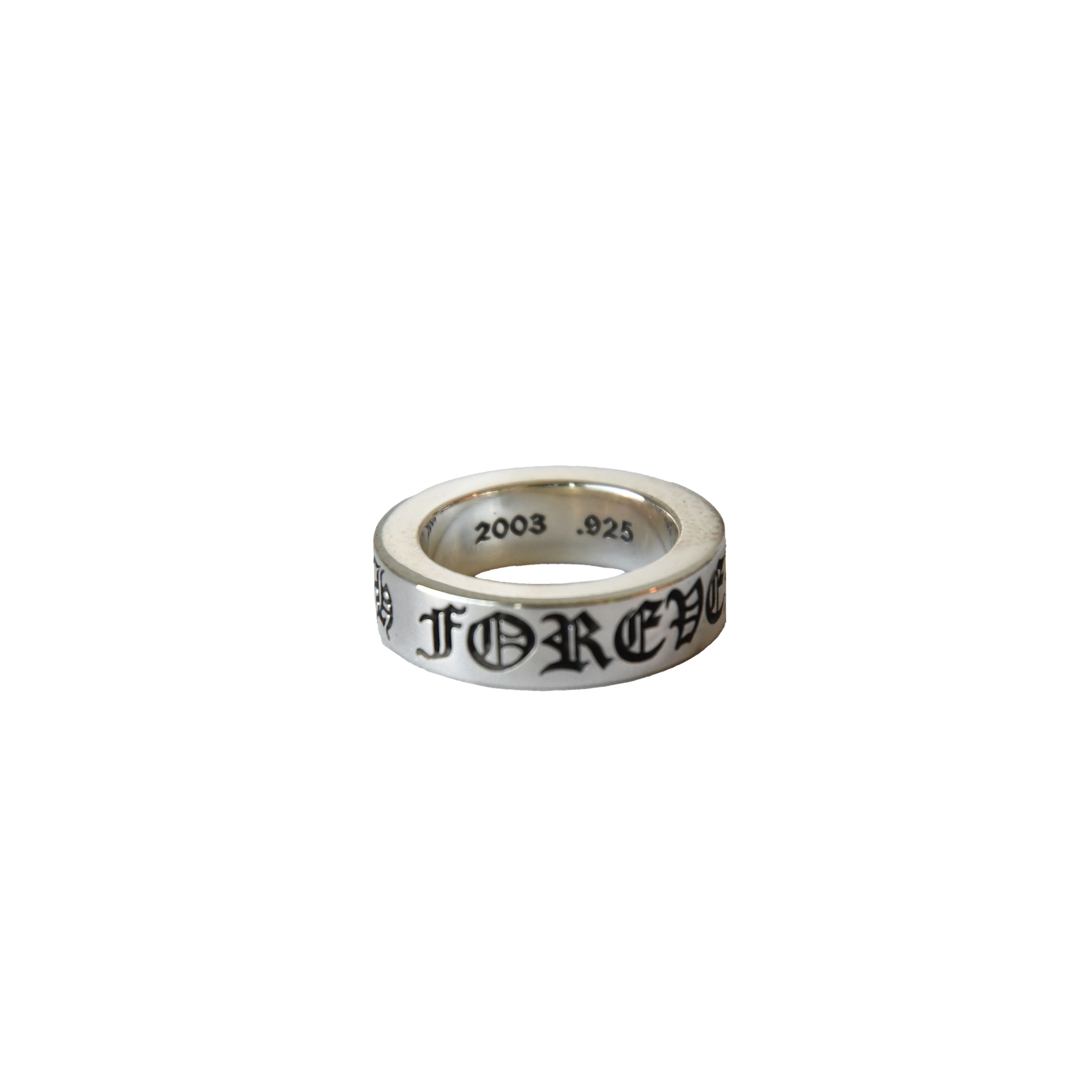 Chrome Hearts Chrome Hearts Forever Spacer Ring Silver Size ONE SIZE - 4 Thumbnail
