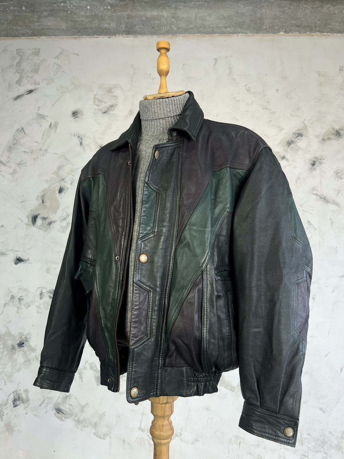 Men's Angelo Litrico Leather Jackets | Grailed