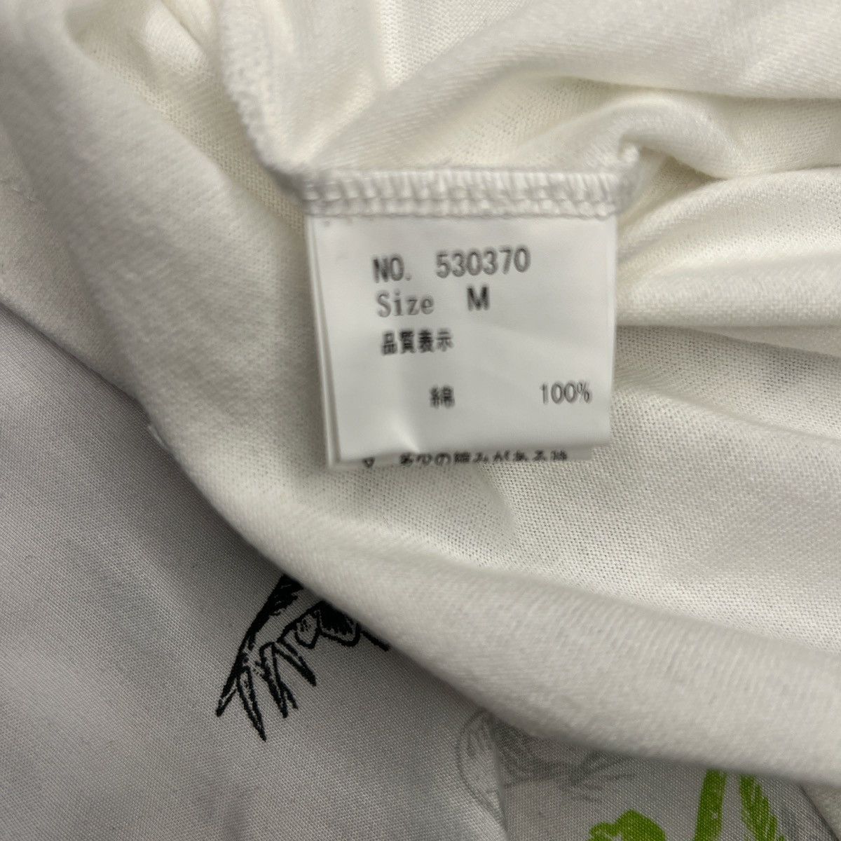 Japanese Brand PEACE NOW White Long Sleeve Skull Punk Graphic T-Shirt Size M / US 6-8 / IT 42-44 - 6 Thumbnail