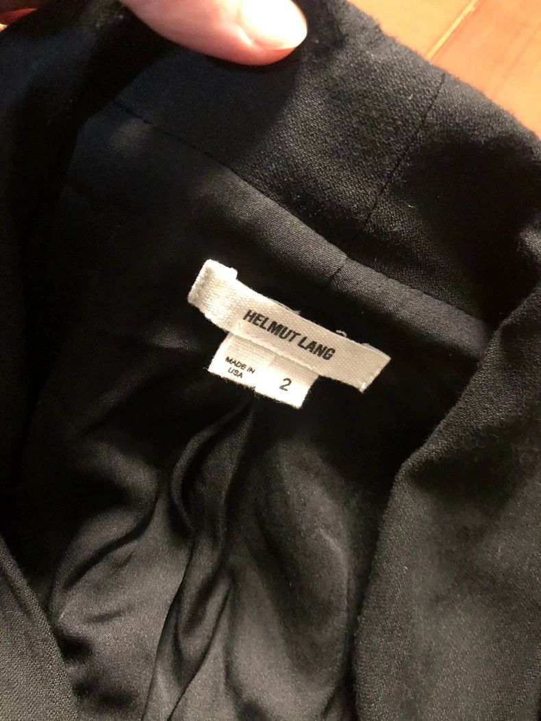 Helmut Lang HELMUT LANG size2 Straight shoulder slim waist coat Size M / US 6-8 / IT 42-44 - 3 Thumbnail