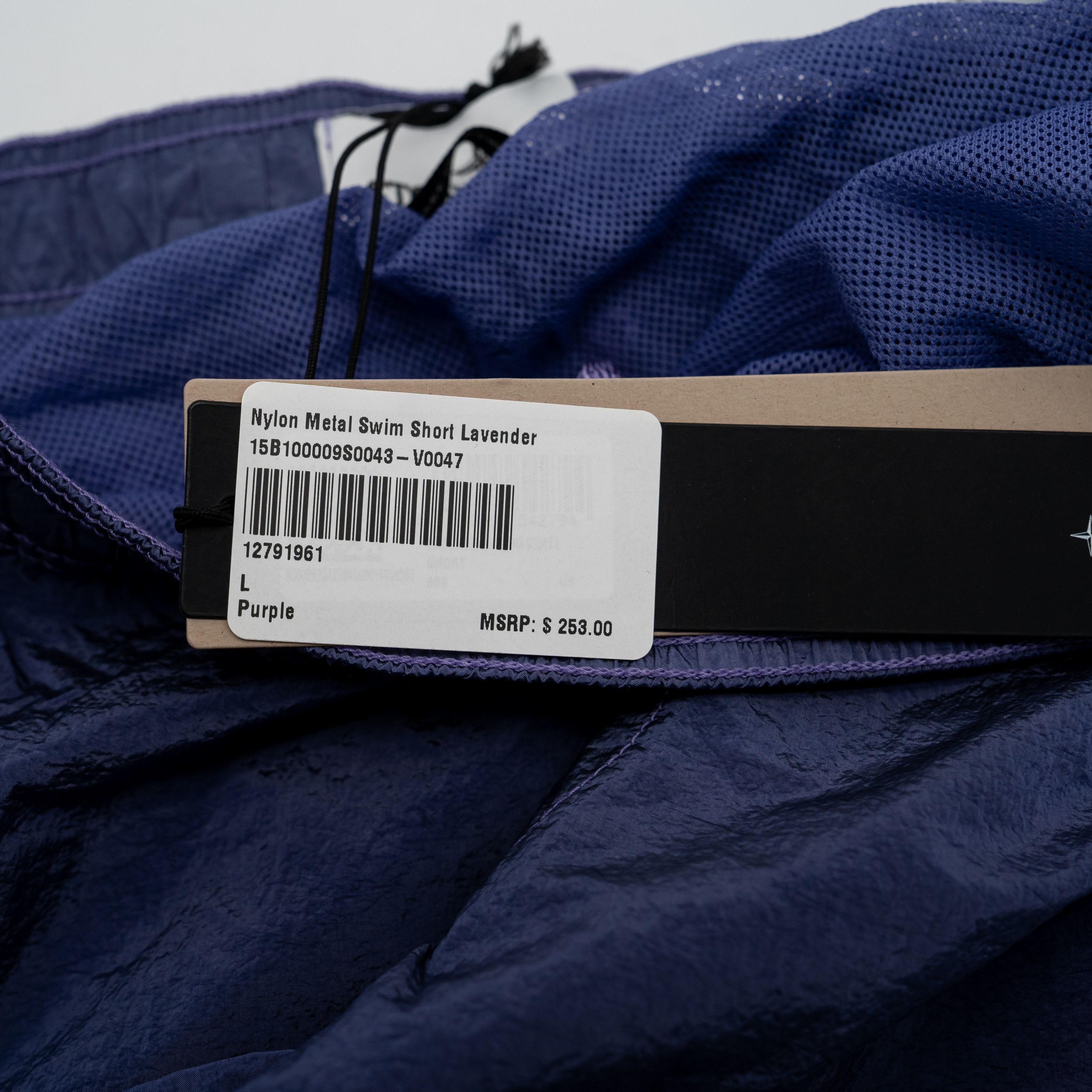 Stone Island L Stone Island Nylon Metal Swim Shorts Lavender Purple Size US 34 / EU 50 - 6 Thumbnail