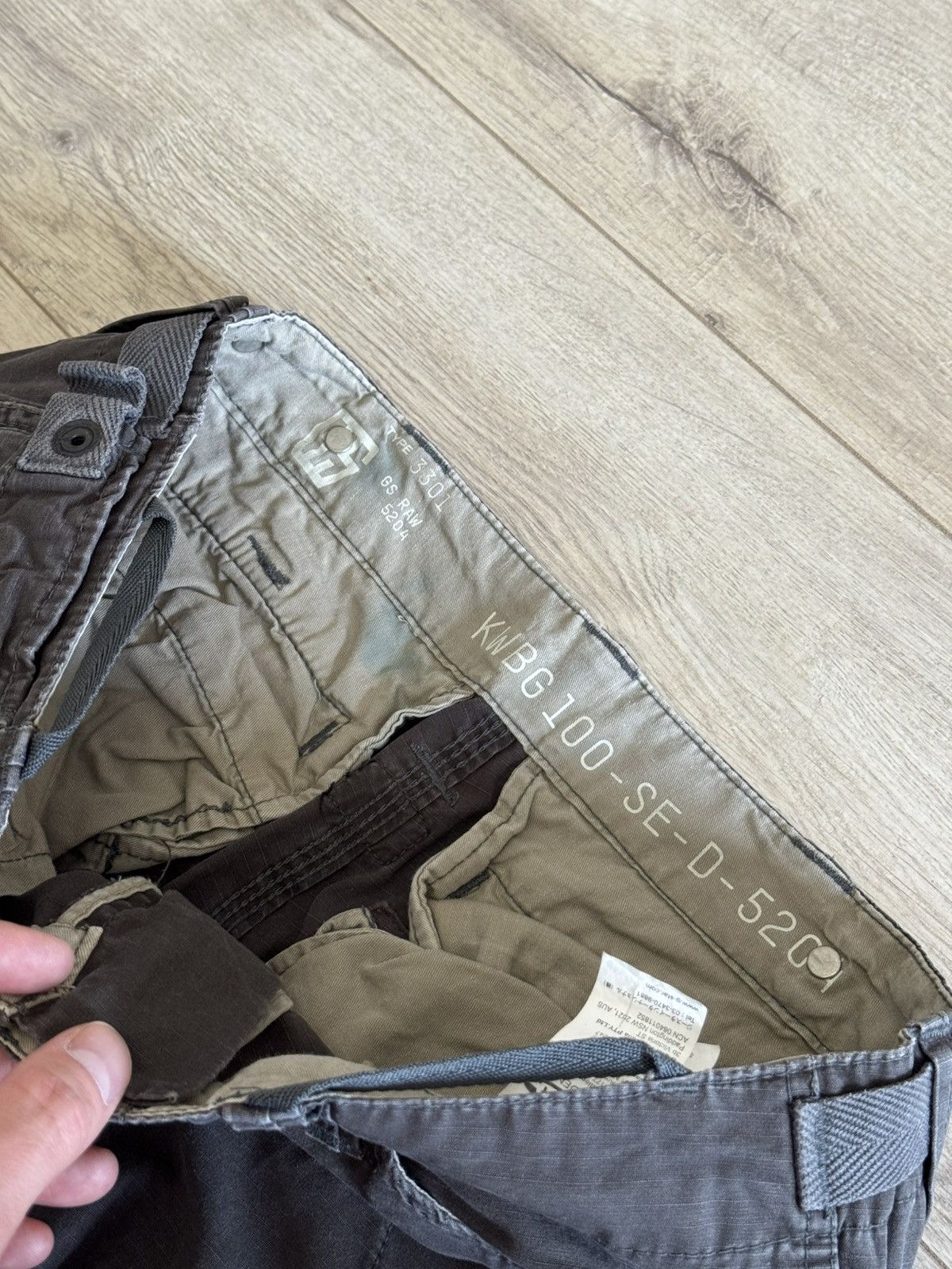 G-Star G Star Raw Pants Vintage Y2K Style Cargo Size US 32 / EU 48 - 7 Thumbnail