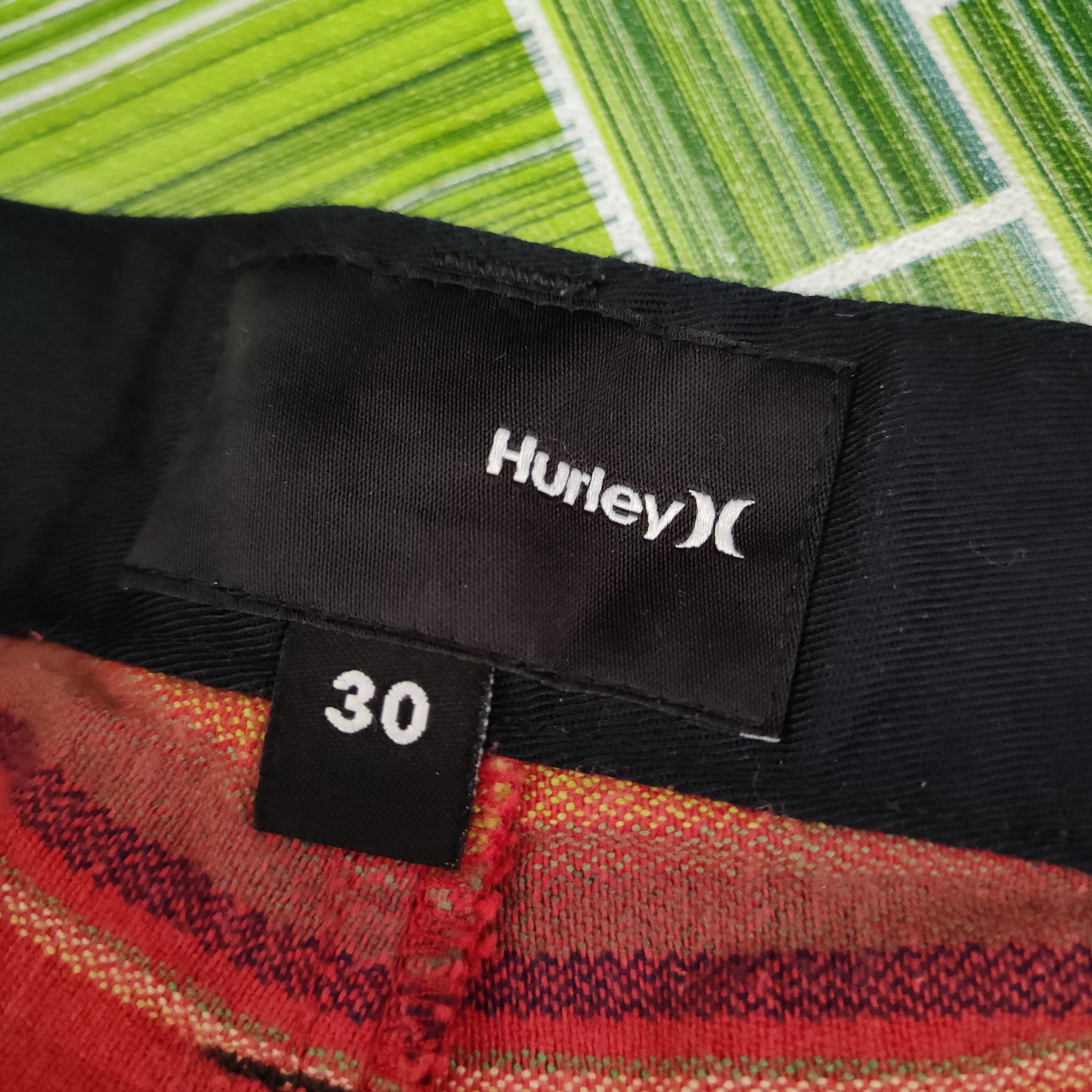 Hurley DL Hurley Red Multipocket Short Pants #899 Size US 30 / EU 46 - 11 Thumbnail