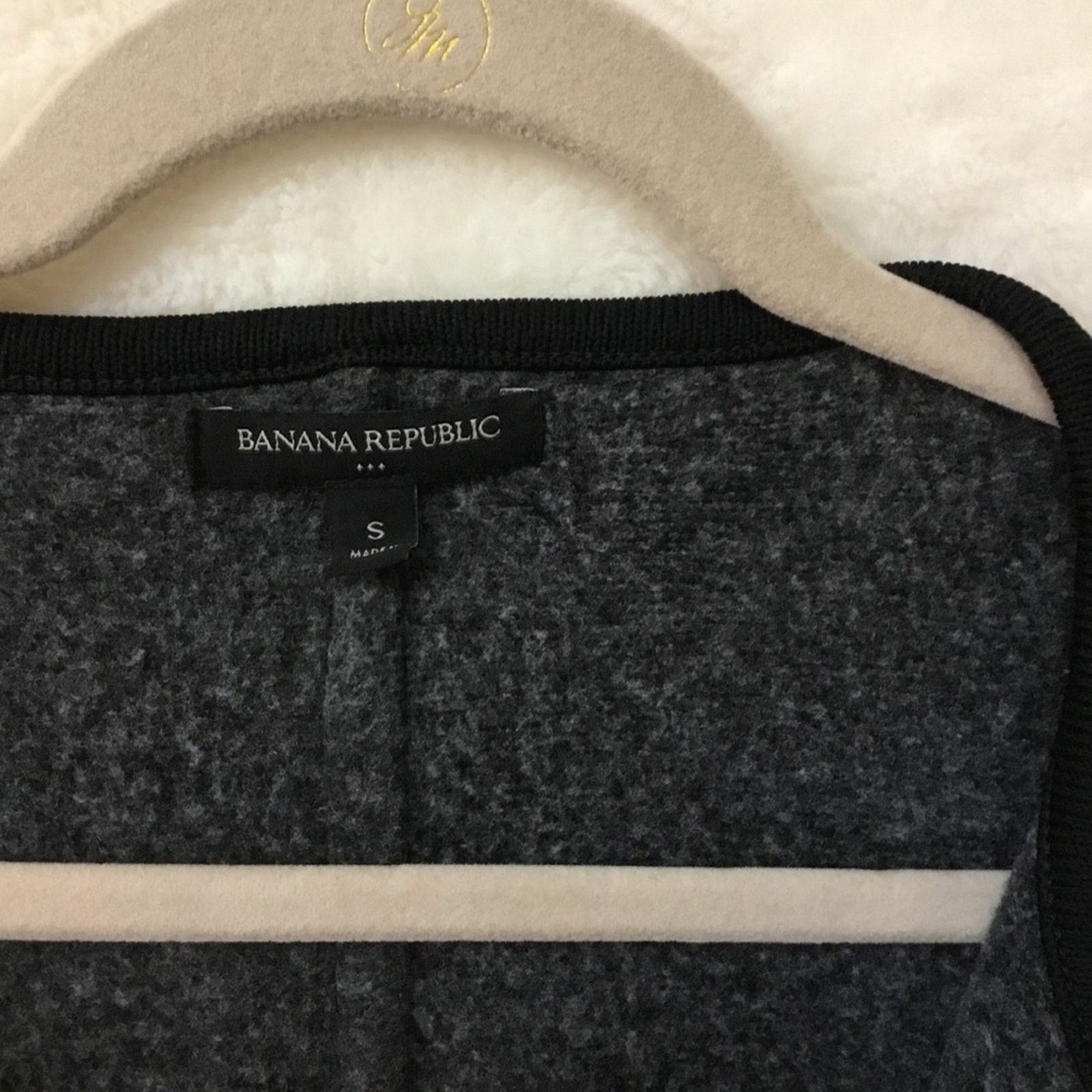 Banana Republic Banana Republic Gray Open-front Cardigan Size S / US 4 / IT 40 - 2 Thumbnail
