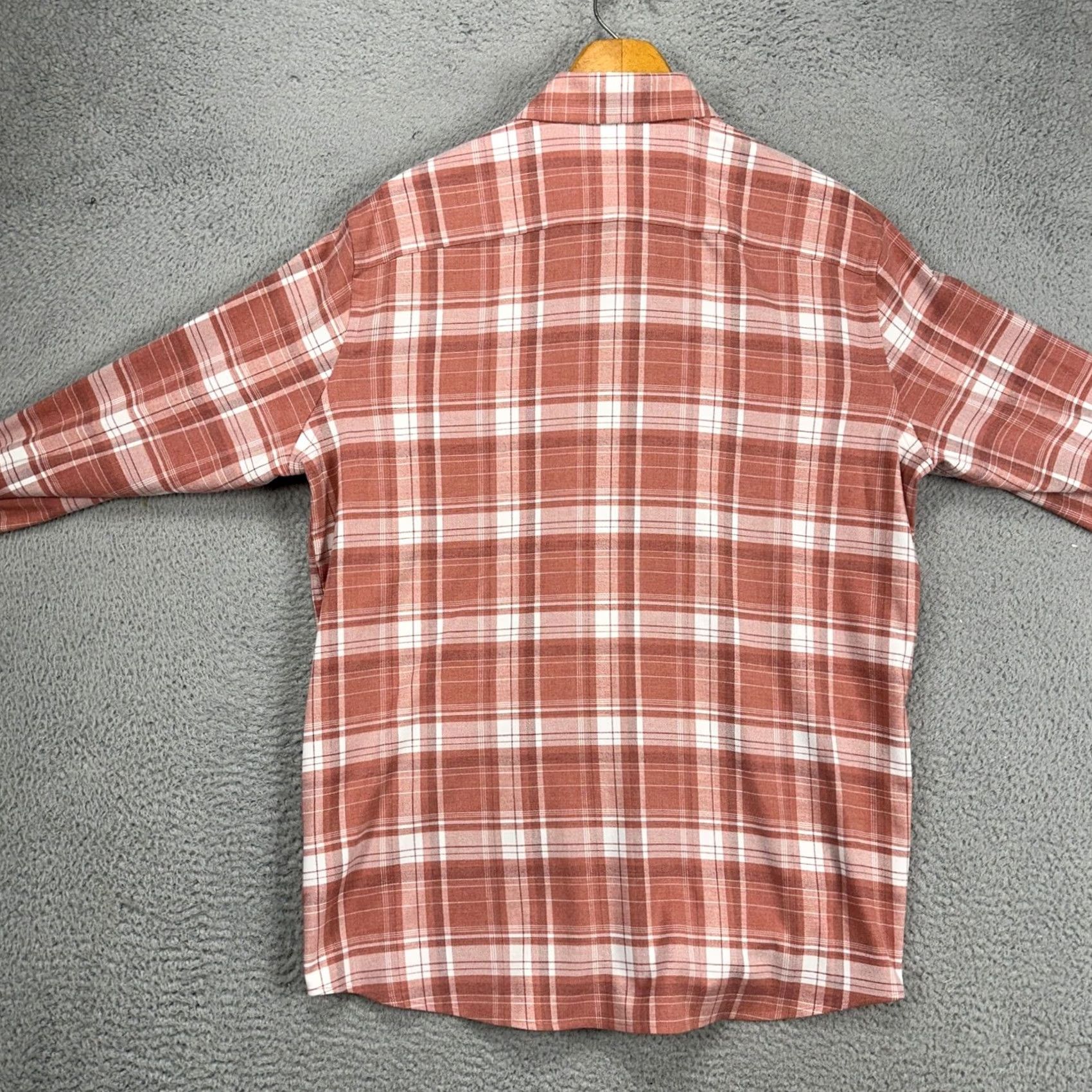 Southern Tide Southern Tide Shirt Adult Mens Flannel Plaid Button-Down Logo Brown White Large Size US L / EU 52-54 / 3 - 4 Thumbnail