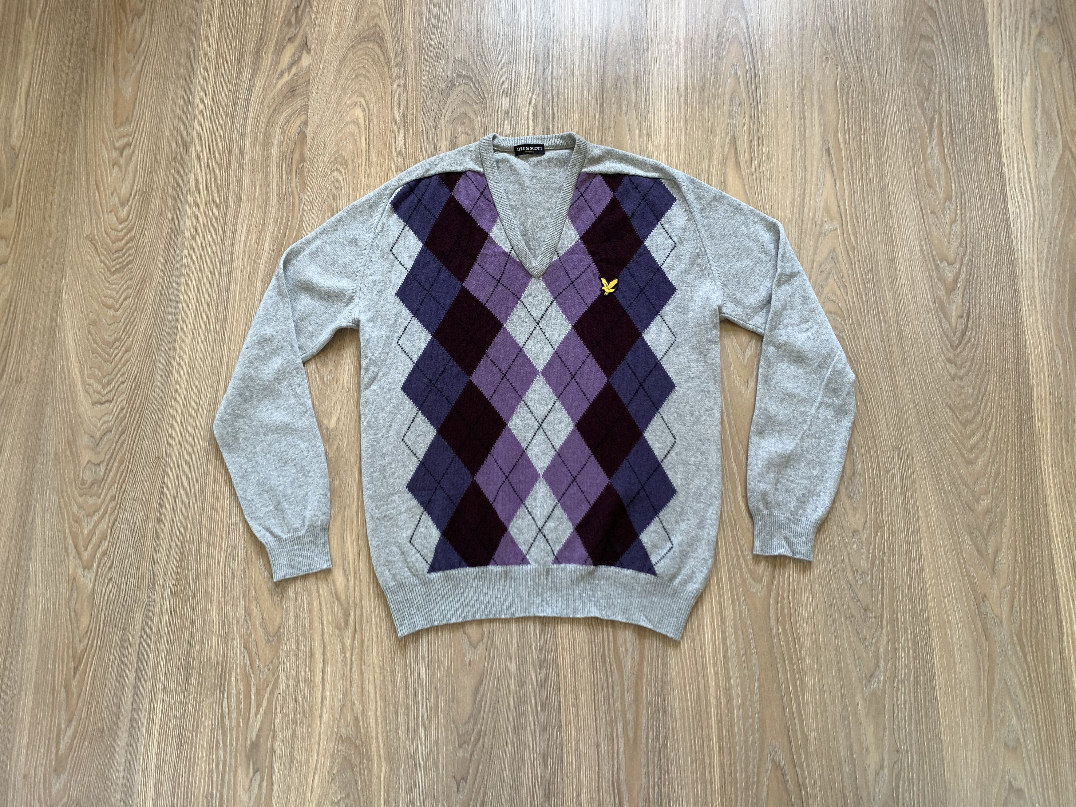 Lyle & Scott × Vintage Lyle & Scott Vintage Wool Sweater Size US XXL / EU 58 / 5 - 1 Thumbnail