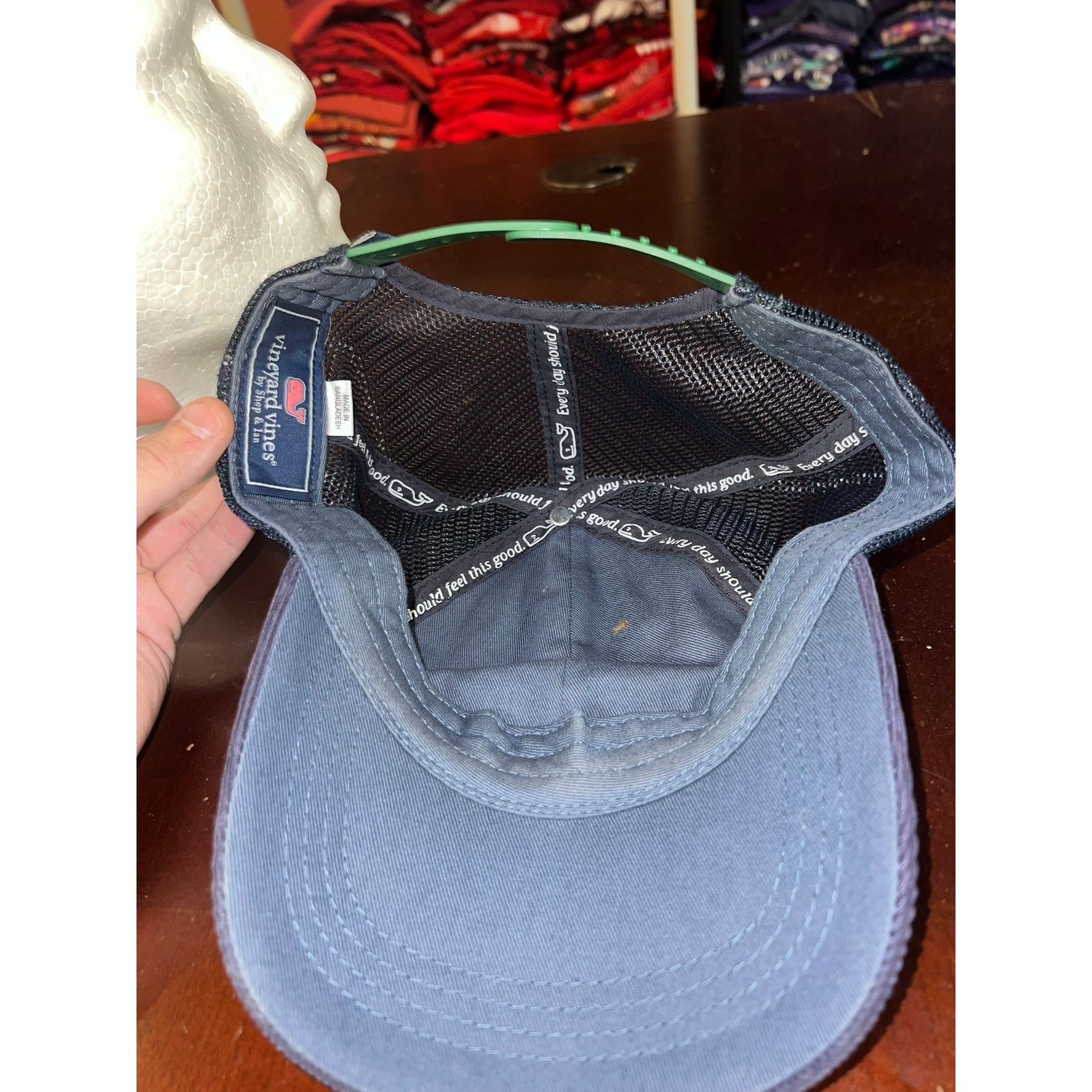 Vineyard Vines Vineyard Vines Hat Blue Whale Shep Ian Cap Headwear Snapback Size ONE SIZE - 6 Thumbnail