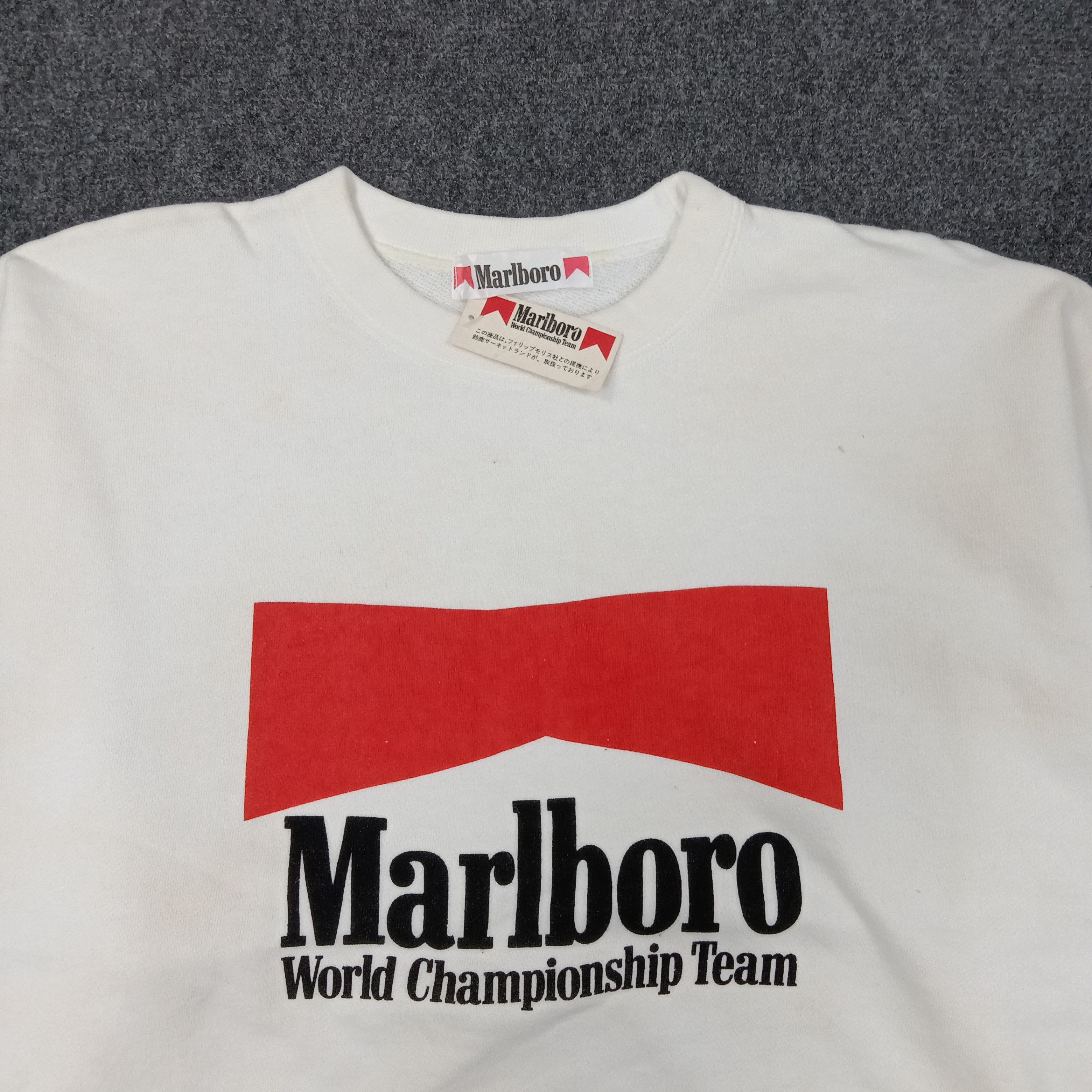 Marlboro Marlboro World Championship Team Racing Sweatshirt C238N5 Size US S / EU 44-46 / 1 - 2 Thumbnail