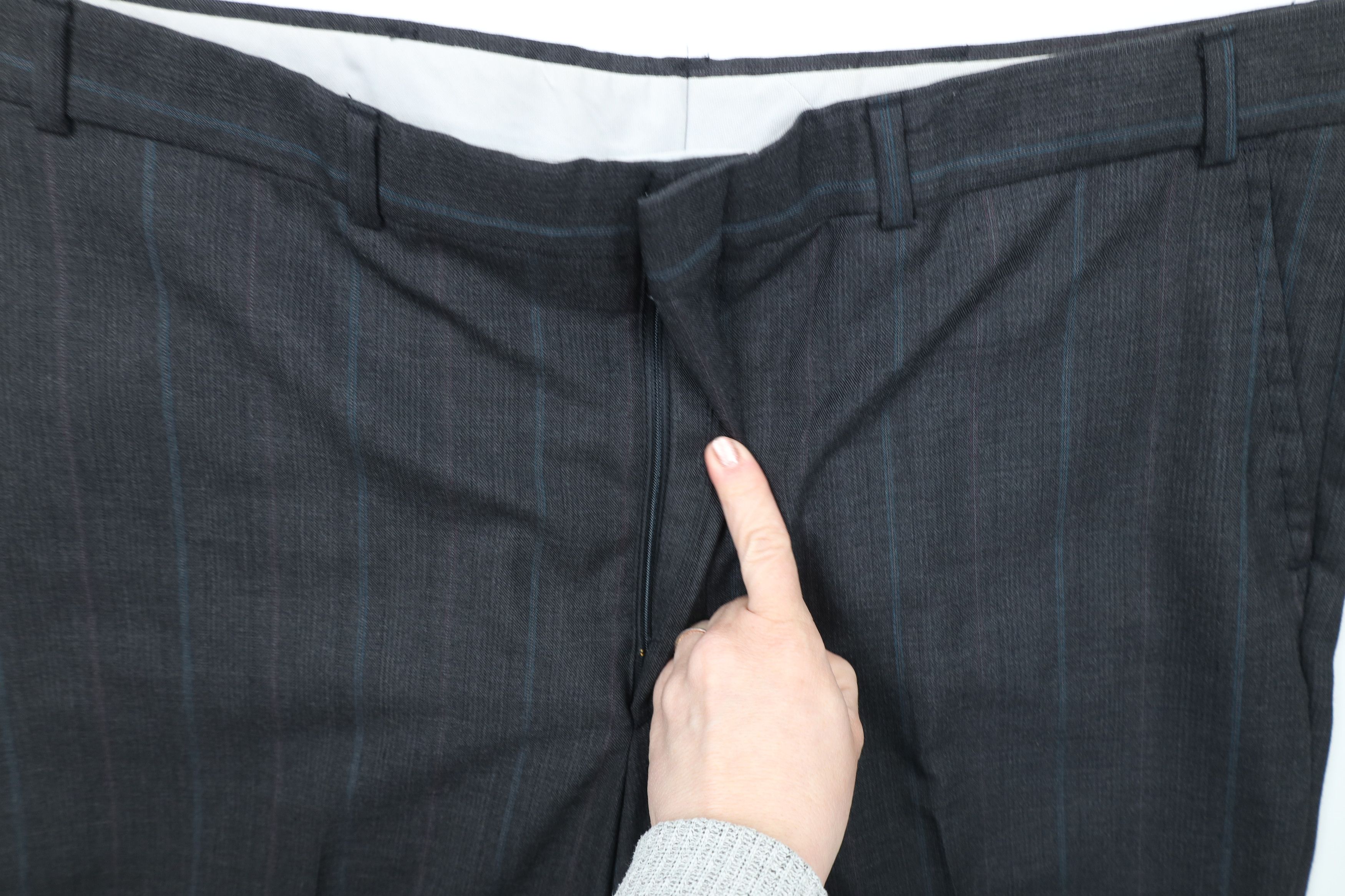 Vintage Vintage 90s Streetwear Blend Flared Wide Leg Chino Pants USA Size US 38 / EU 54 - 6 Thumbnail