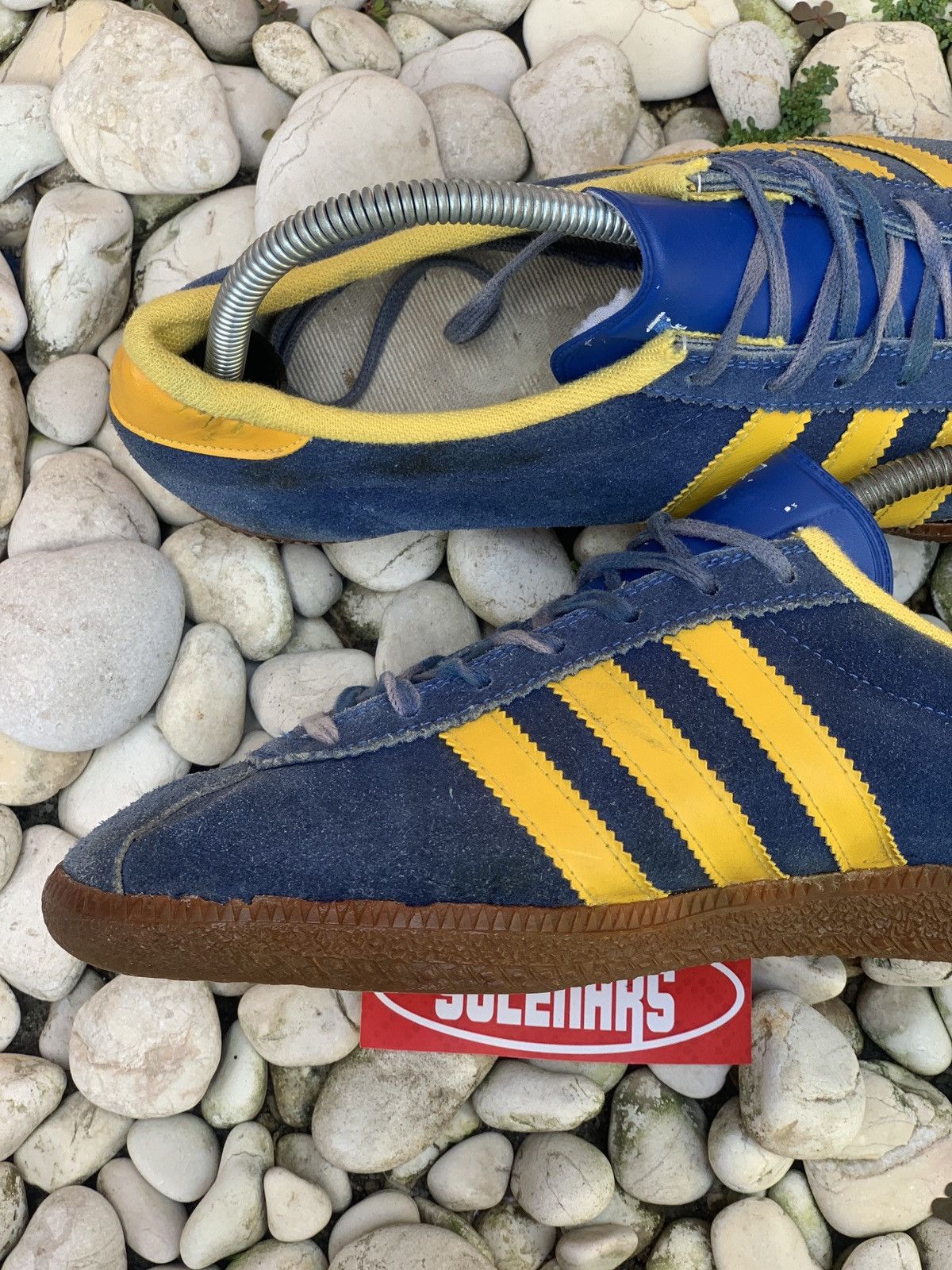 Adidas × Vintage 1970s Adidas Stockholm West Germany rare Size US 8 / EU 41 - 7 Thumbnail