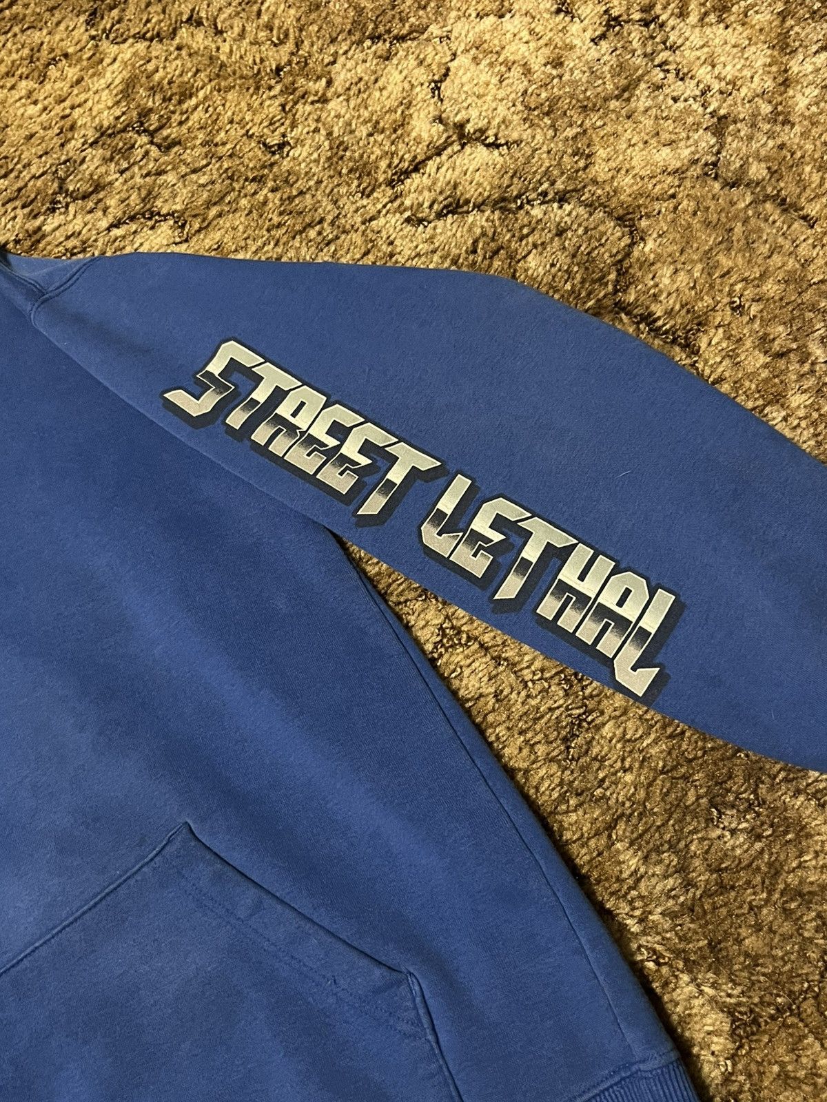 Vintage Vintage Y2K Street Lethal Car Hoodie Blue Medium Size US M / EU 48-50 / 2 - 5 Thumbnail