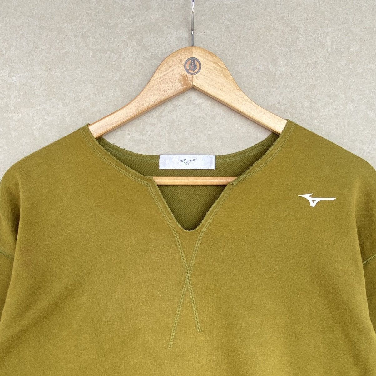 Other Vintage Mizuno Small Logo Printed Crewneck Sweatshirt Green Size US M / EU 48-50 / 2 - 4 Thumbnail