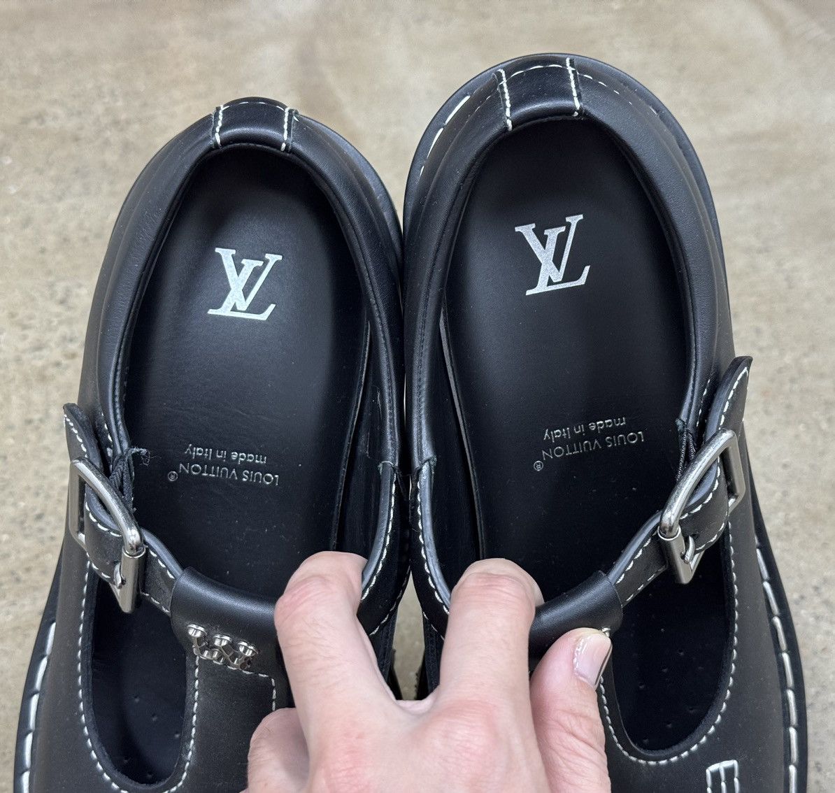 Louis Vuitton LV Louis Vuitton 24ss Mary Jane checker Boots Size US 10 / EU 43 - 11 Thumbnail