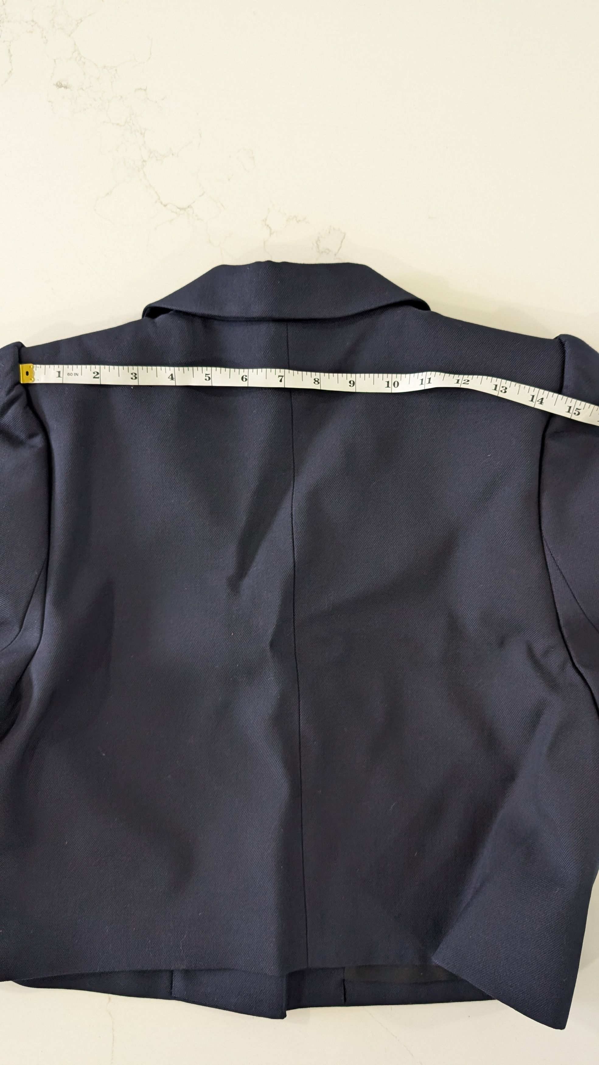 Shushu/Tong SHUSHU/TONG Cropped Puff Sleeve Blazer XL Size XL / US 12-14 / IT 48-50 - 9 Thumbnail