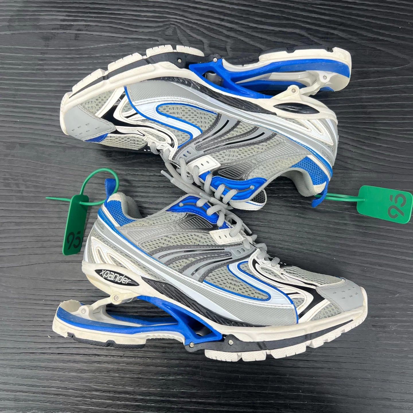 Balenciaga Balenciaga X-Pander Sneakers Blue Grey 39 EU (Worn Twice) Size US 6 / EU 39 - 3 Thumbnail