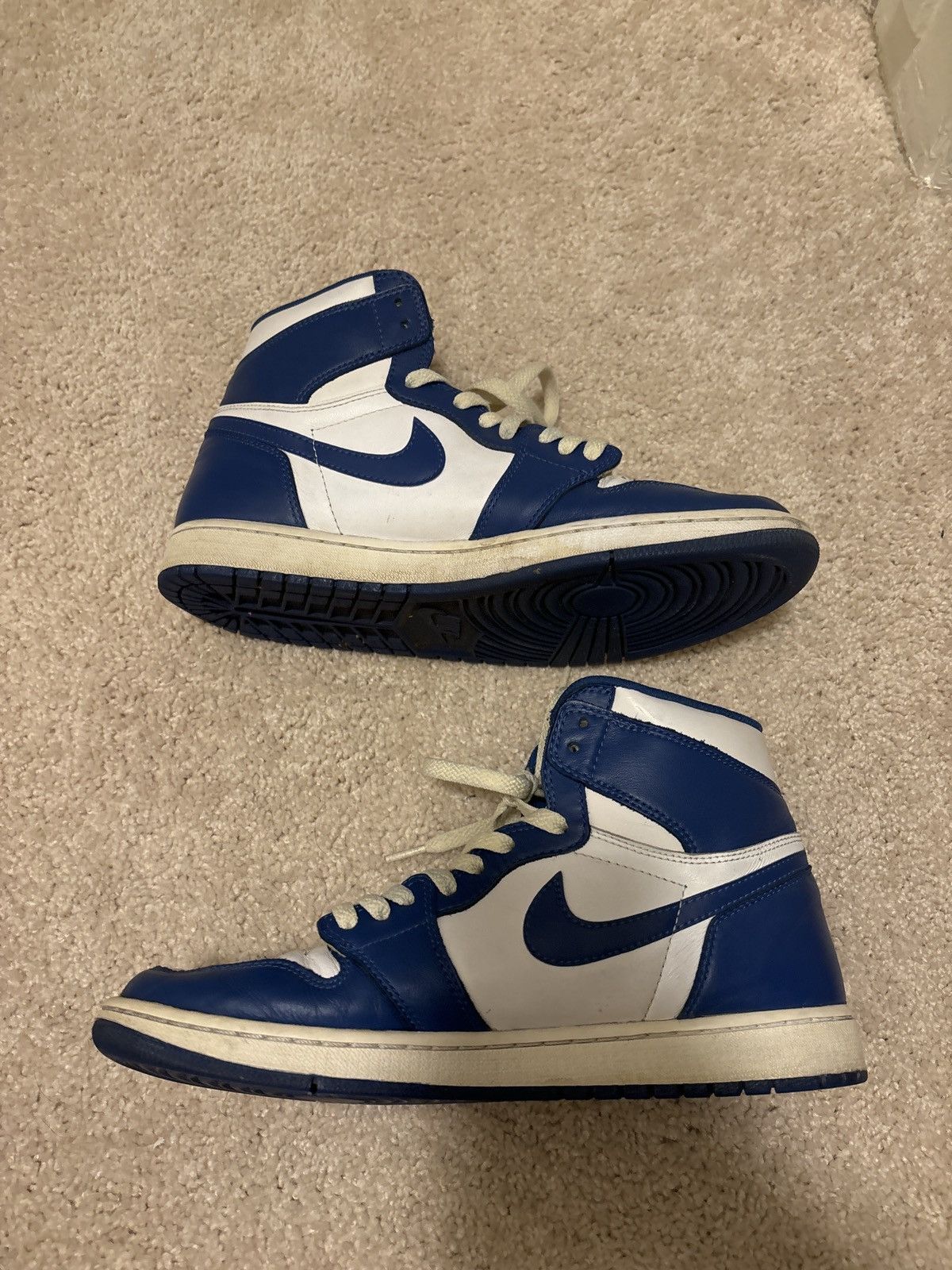 Jordan Brand × Nike Jordan 1 Storm Blue Size US 10.5 / EU 43-44 - 4 Thumbnail