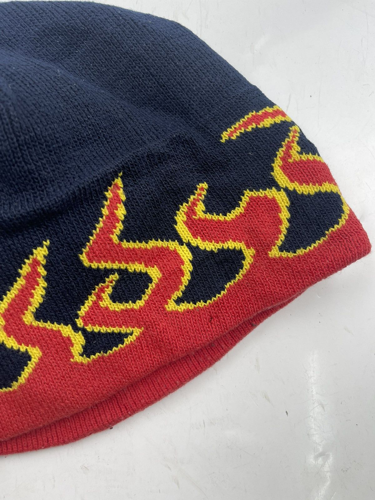 Japanese Brand rare breakdown flame beanie hat tc30 Size ONE SIZE - 6 Thumbnail