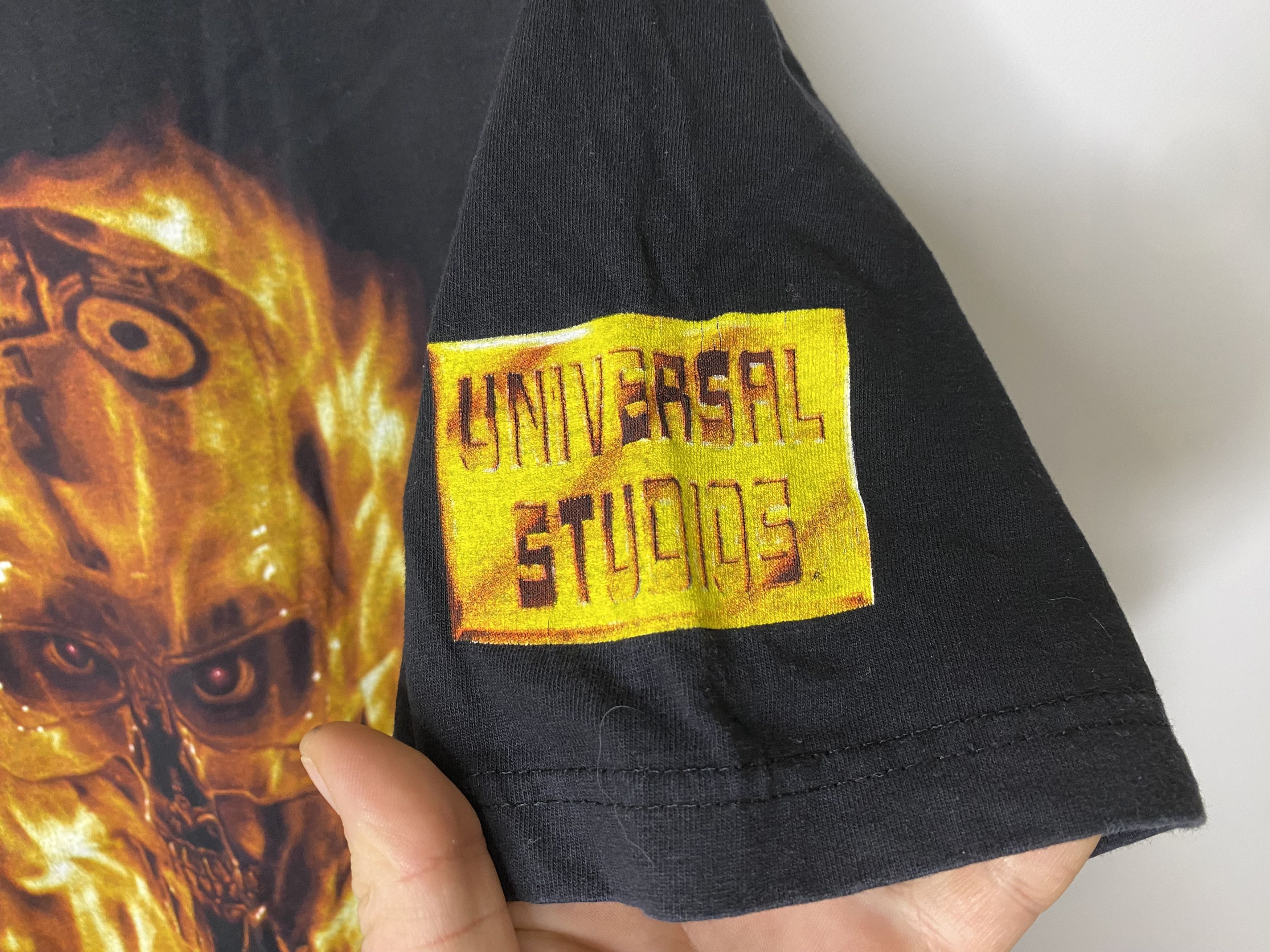 Universal Studios × Vintage VINTAGE UNIVERSAL STUDIOS TERMINATOR 2 T-SHIRT MOVIE Size US L / EU 52-54 / 3 - 4 Thumbnail