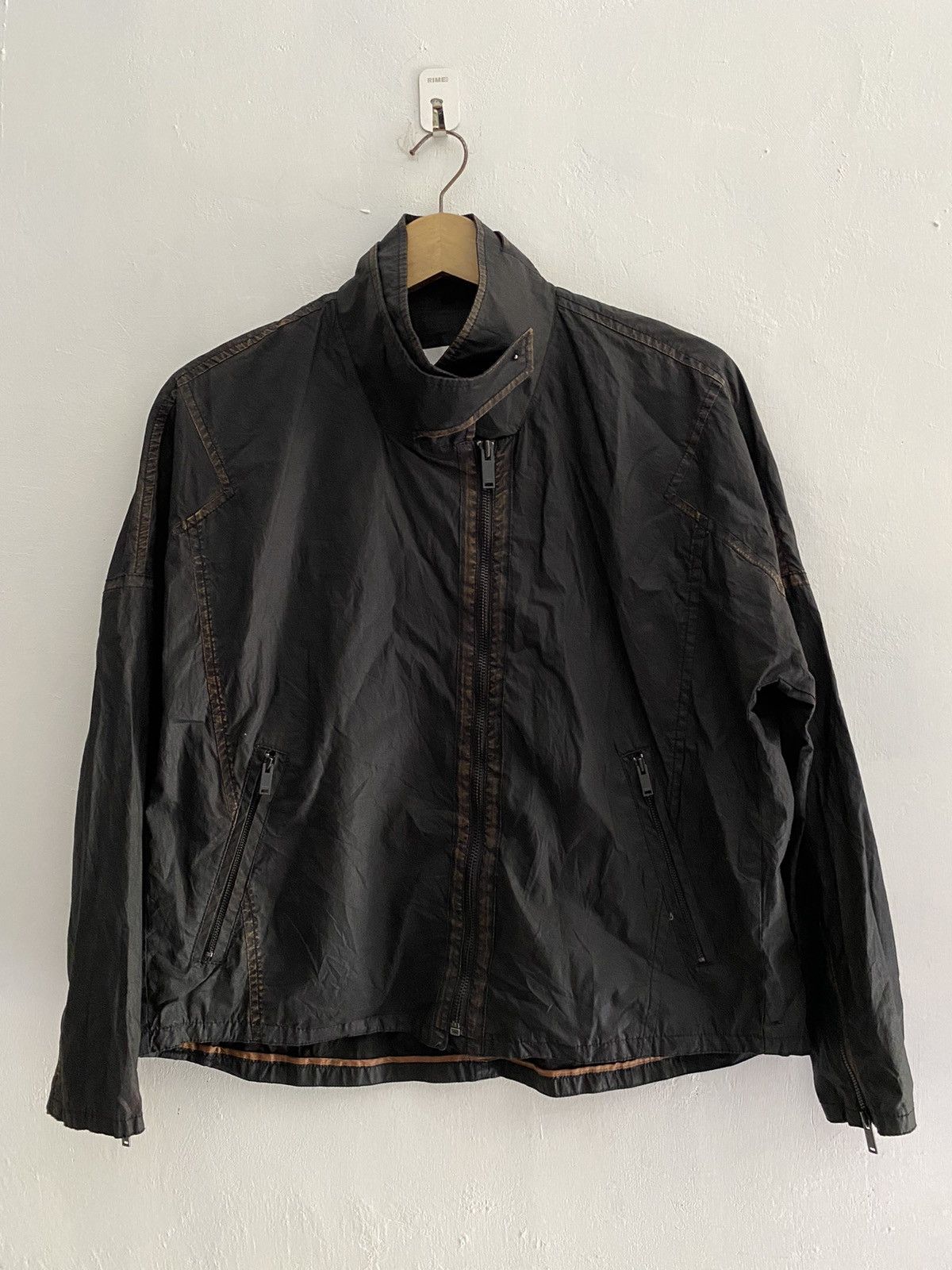 If Six Was Nine × Japanese Brand × Le Grande Bleu (L.G.B.) Japanese D’deMOO waxed jacket lgb style Size US M / EU 48-50 / 2 - 1 Thumbnail