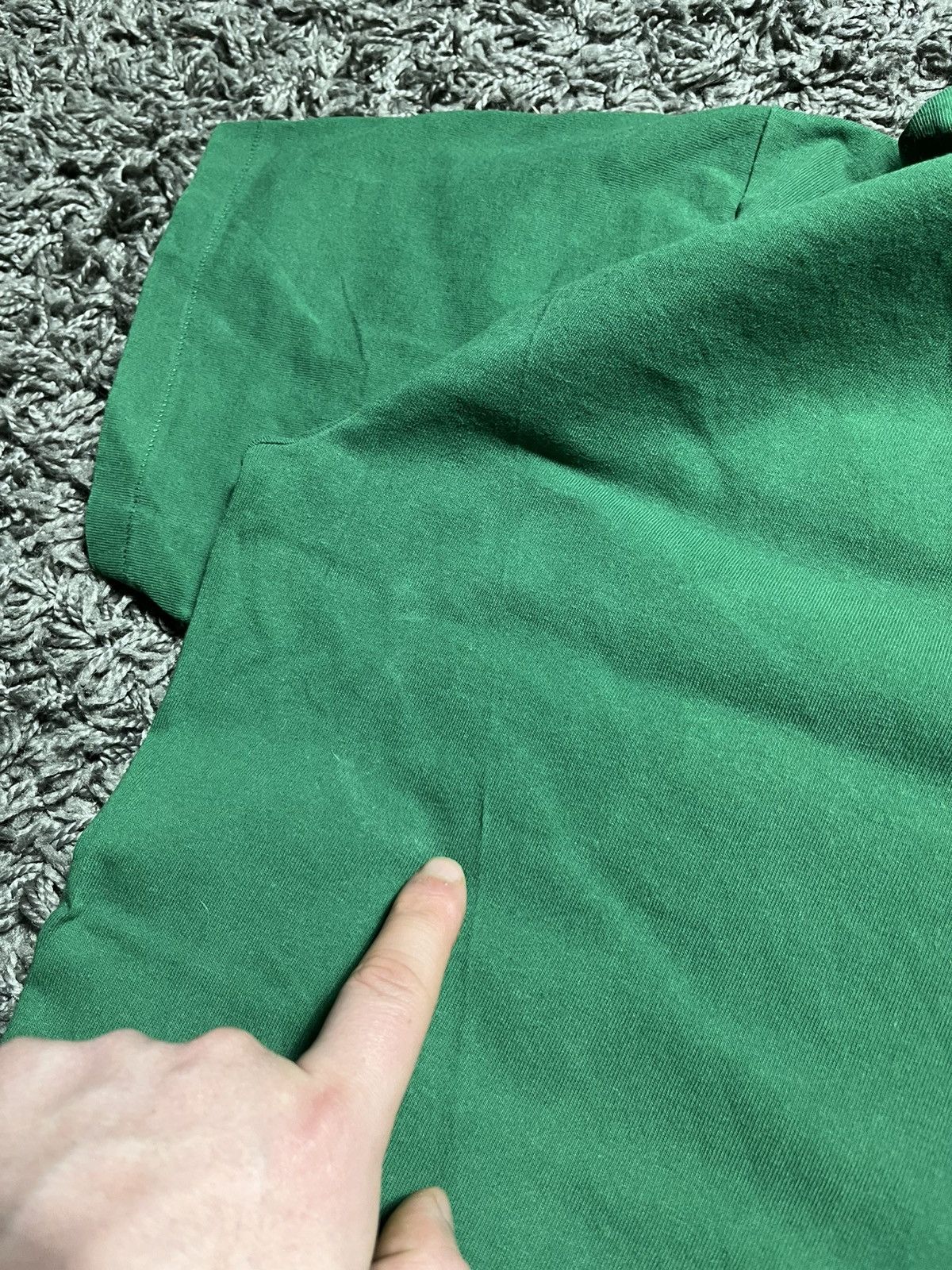 Bape BAPE SHARK ONE POINT WGM GREEN T-SHIRT Size US XL / EU 56 / 4 - 9 Thumbnail