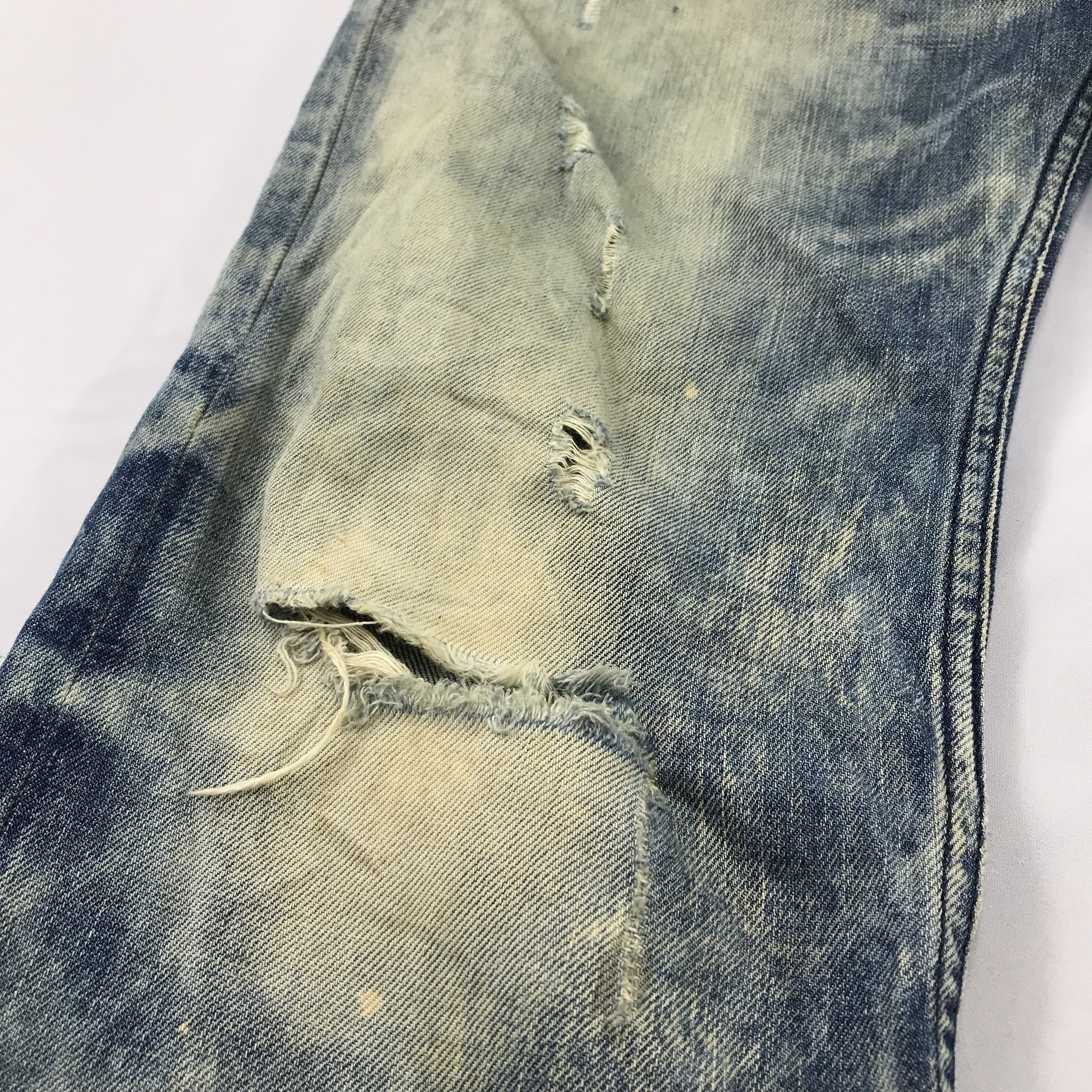 Diesel Diesel Safado Light Distress Denim Jeans KJ3458 Size US 32 / EU 48 - 12 Thumbnail