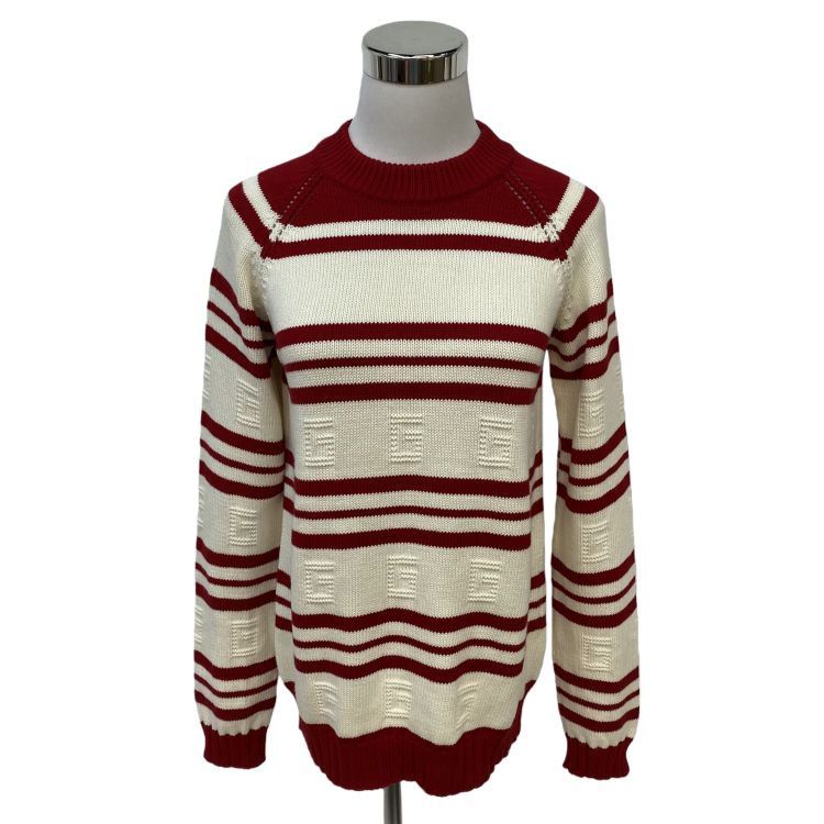 Gucci Gucci Striped Logo Sweater Size 12 Size XS / US 0-2 / IT 36-38 - 1 Thumbnail