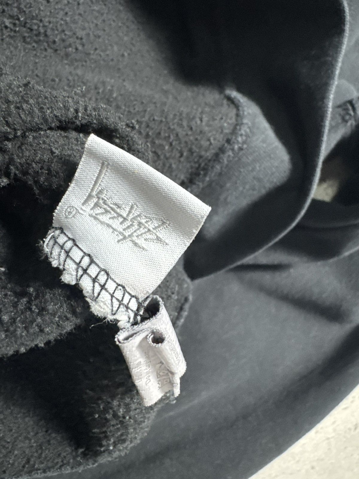 Stussy Stussy Big Logo Black Sweatshirt Size M Size US M / EU 48-50 / 2 - 8 Thumbnail