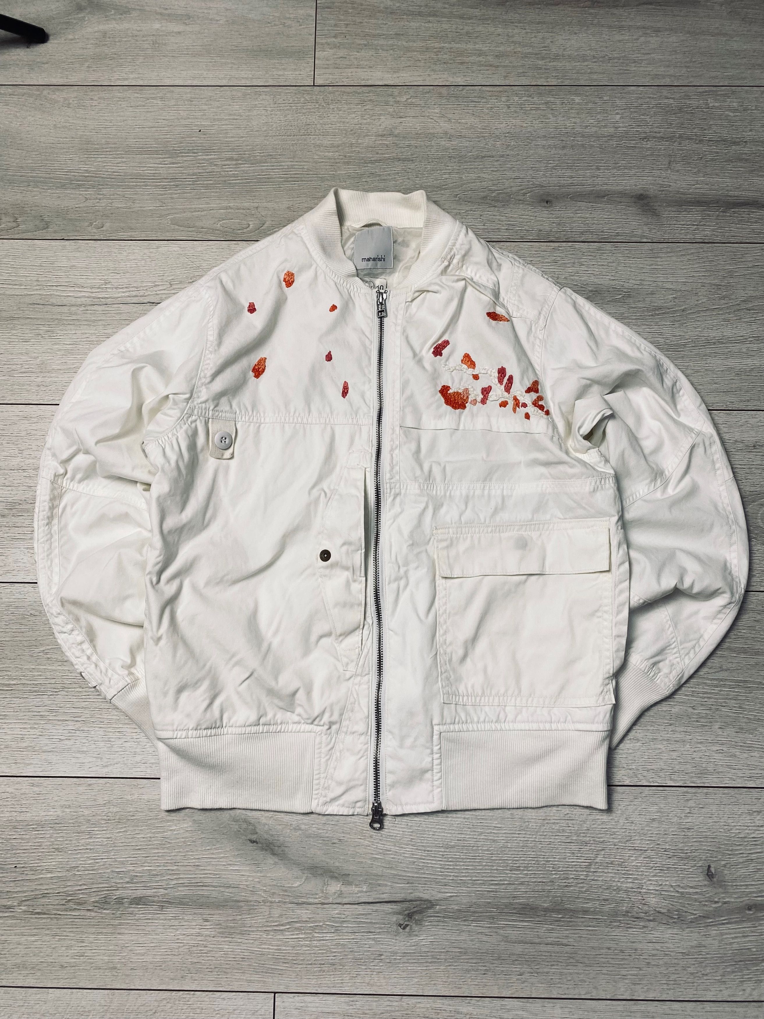 Maharishi Maharishi Embroidered Bomber Jacket Size US M / EU 48-50 / 2 - 1 Thumbnail