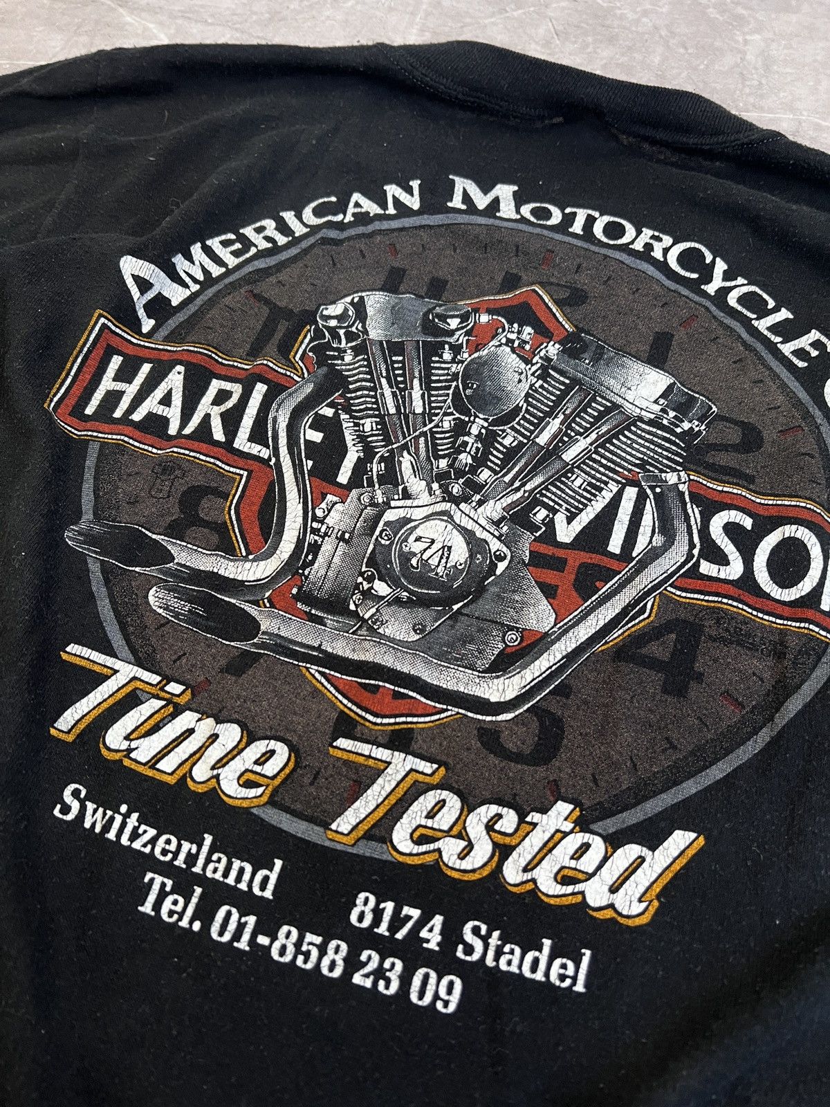 Harley Davidson Harley Davidson 1980’s T-shirt Band Tees licensed tee Size US L / EU 52-54 / 3 - 8 Thumbnail