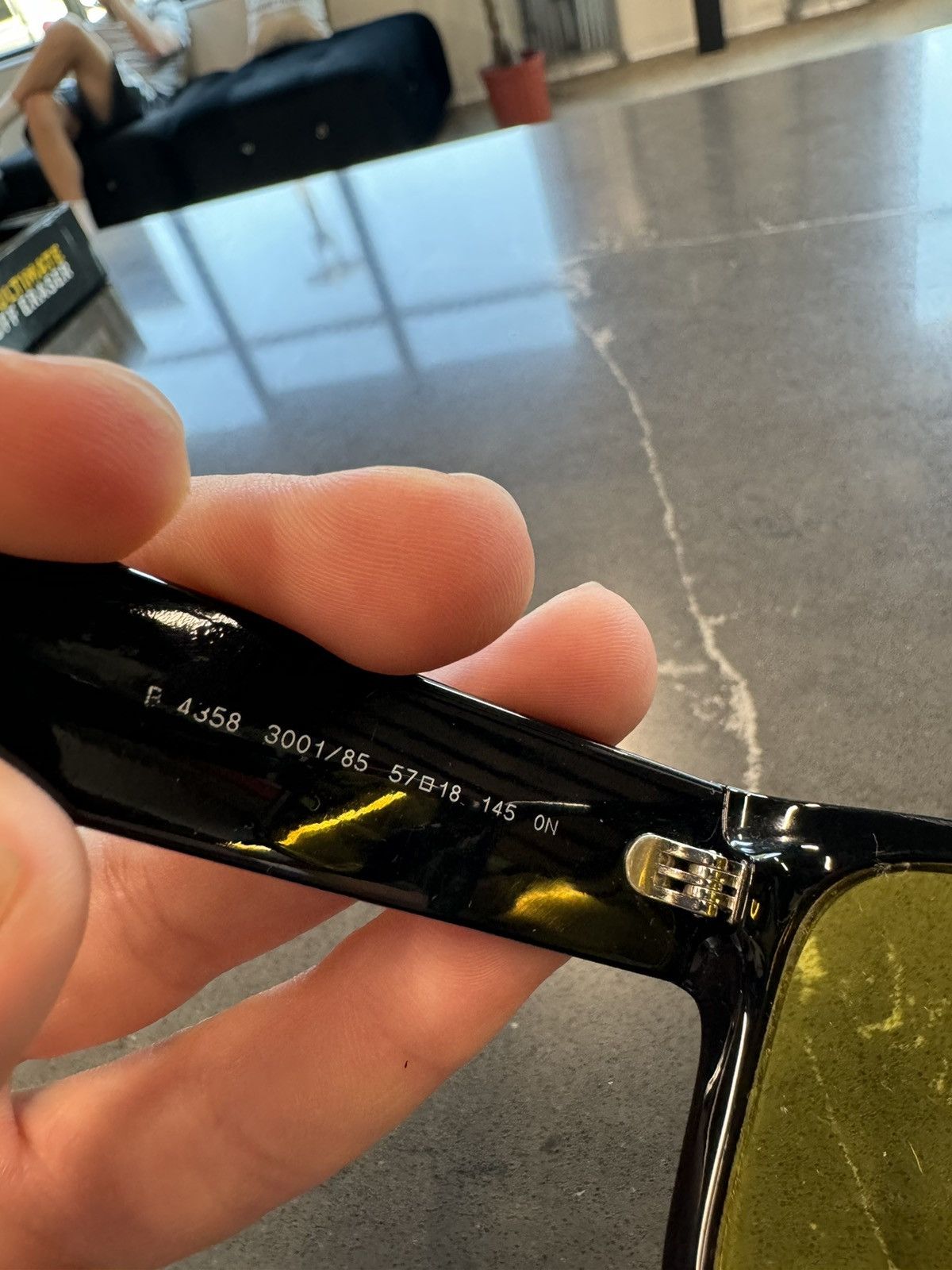 Burberry Burberry Eyewear Knight Square Tinted Glasses Size ONE SIZE - 5 Thumbnail