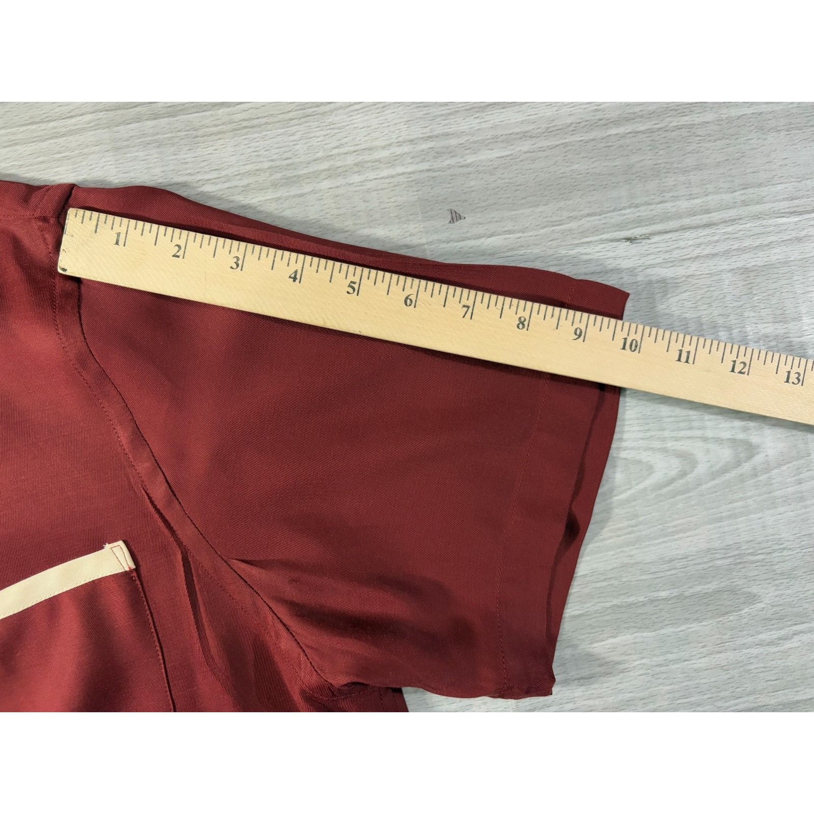 Todd Snyder Todd Synder Rayon Bowling Camp Shirt size M color maroon NWO Size US M / EU 48-50 / 2 - 5 Thumbnail