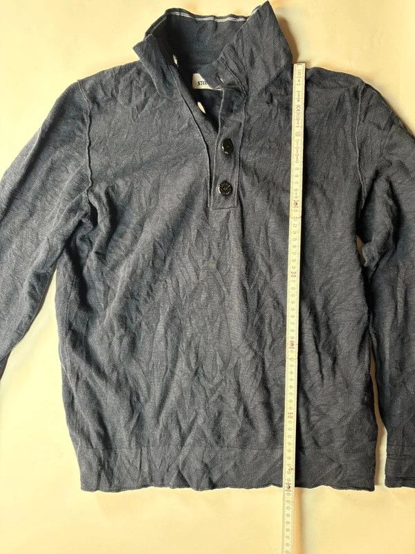 Stone Island Vintage Stone Island Pullover Zipper Size US L / EU 52-54 / 3 - 7 Thumbnail