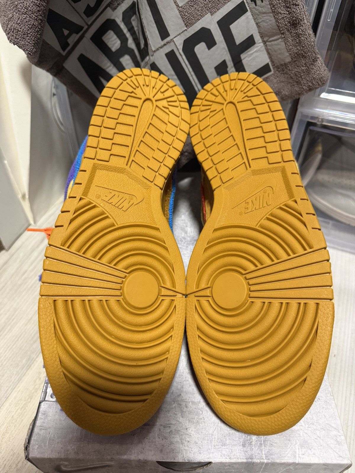 Cactus Plant Flea Market × Nike CPFM x Nike Dunk Low Swamp Sponge Psychic Purple Size US 12 / EU 45 - 7 Thumbnail