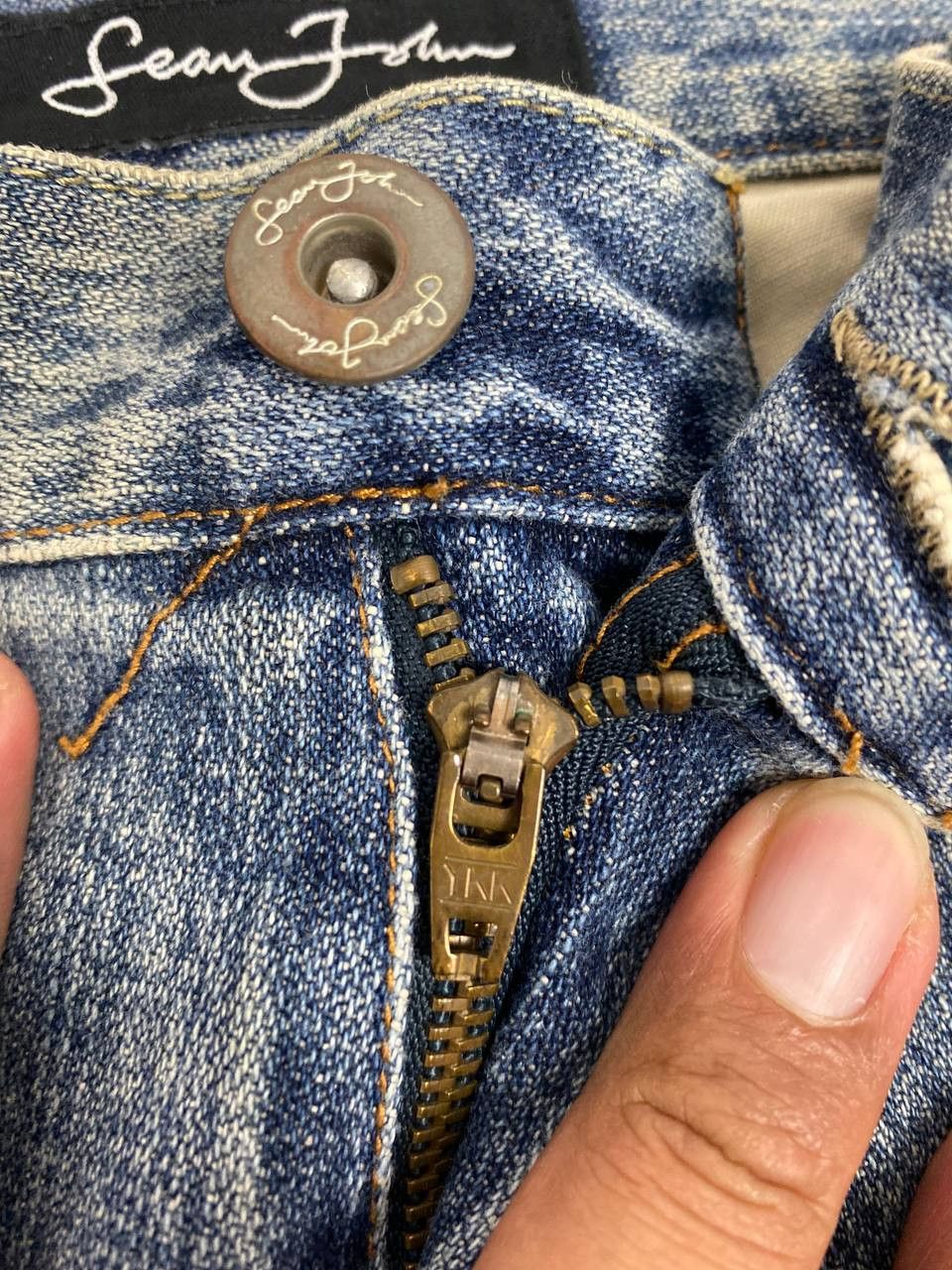 Sean John vintage 90s sean john baggy denim nice design Size US 35 - 12 Thumbnail
