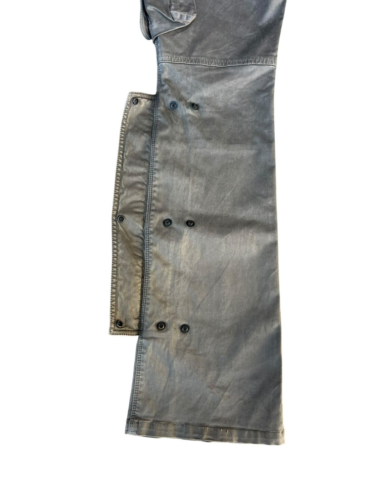 Tete Homme Tete Homme Gas Mask Cargo Stretch Trouser Flare Pant Size US 28 / EU 44 - 18 Thumbnail