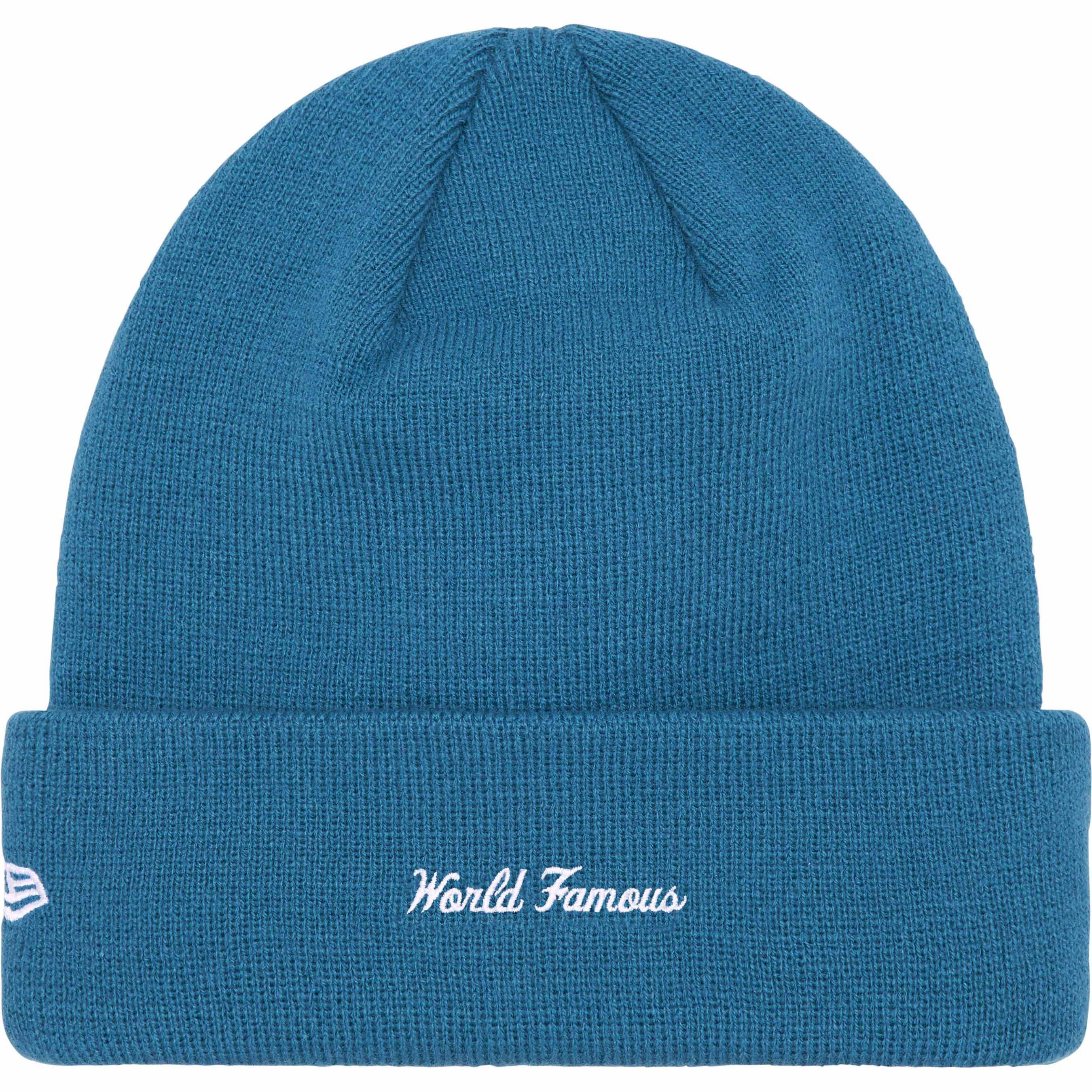 Supreme Supreme Box Logo Beanie Blue FW23 Size ONE SIZE - 4 Thumbnail