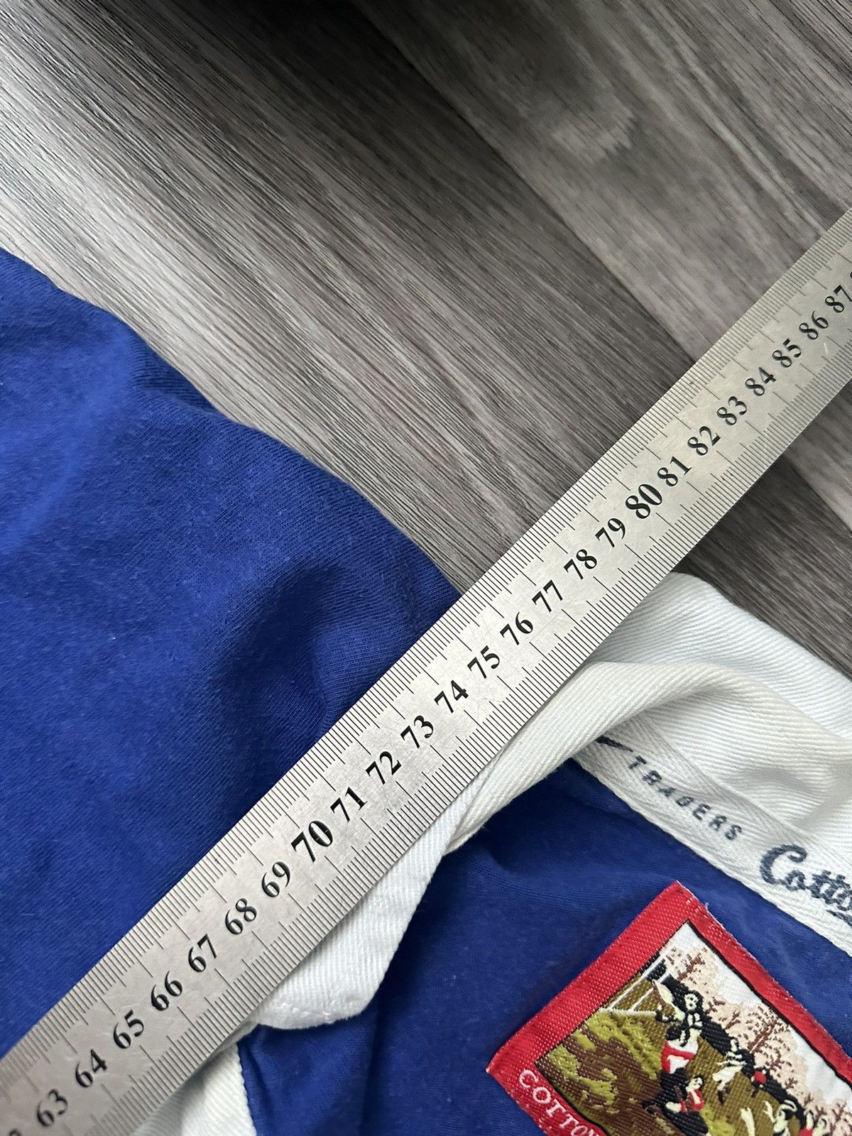 Cotton Traders Cotton Traders Vintage France Longsleeve Rugby Jersey retro Size US XL / EU 56 / 4 - 6 Thumbnail